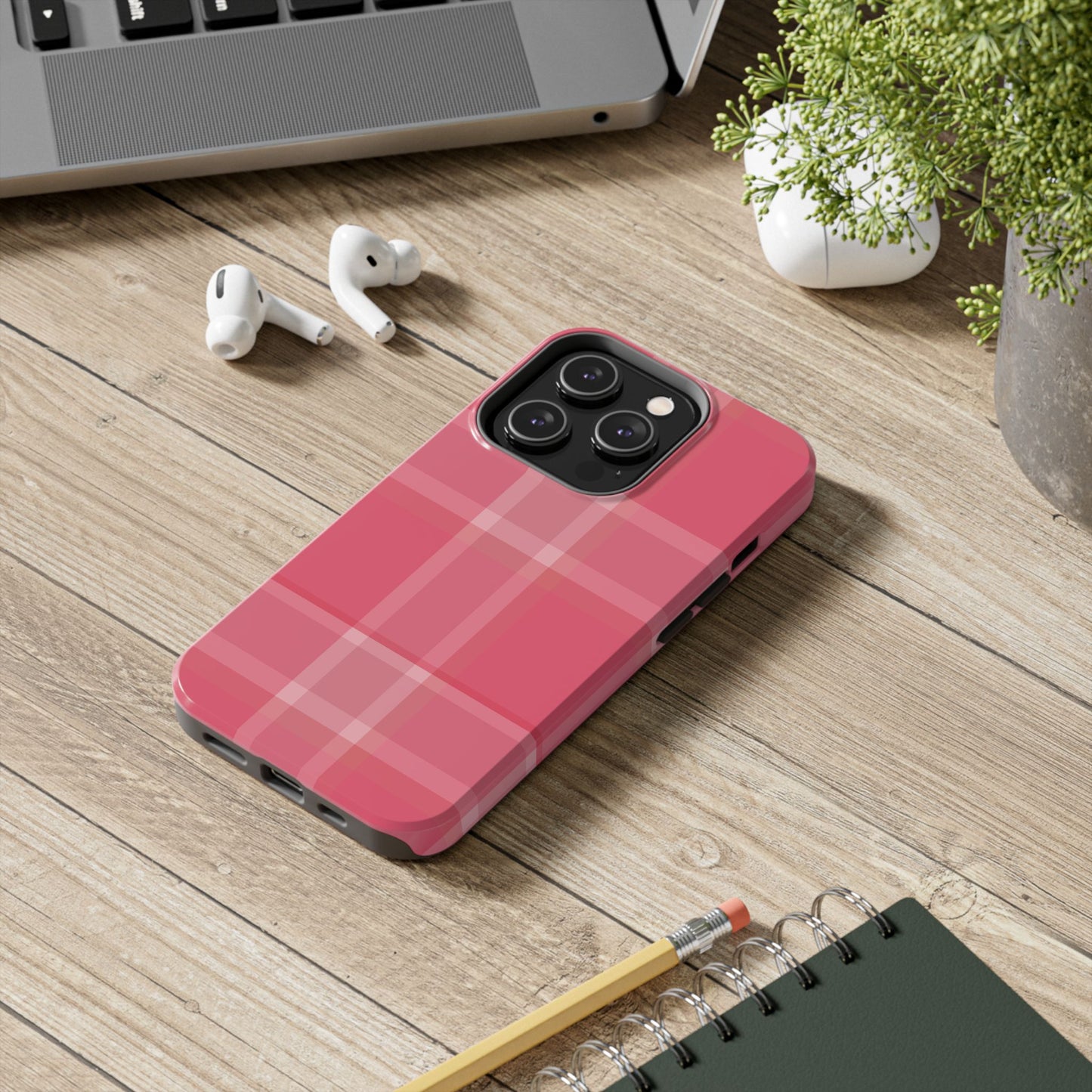 Easter Plaid Pattern Phone Case (Apple & Android)