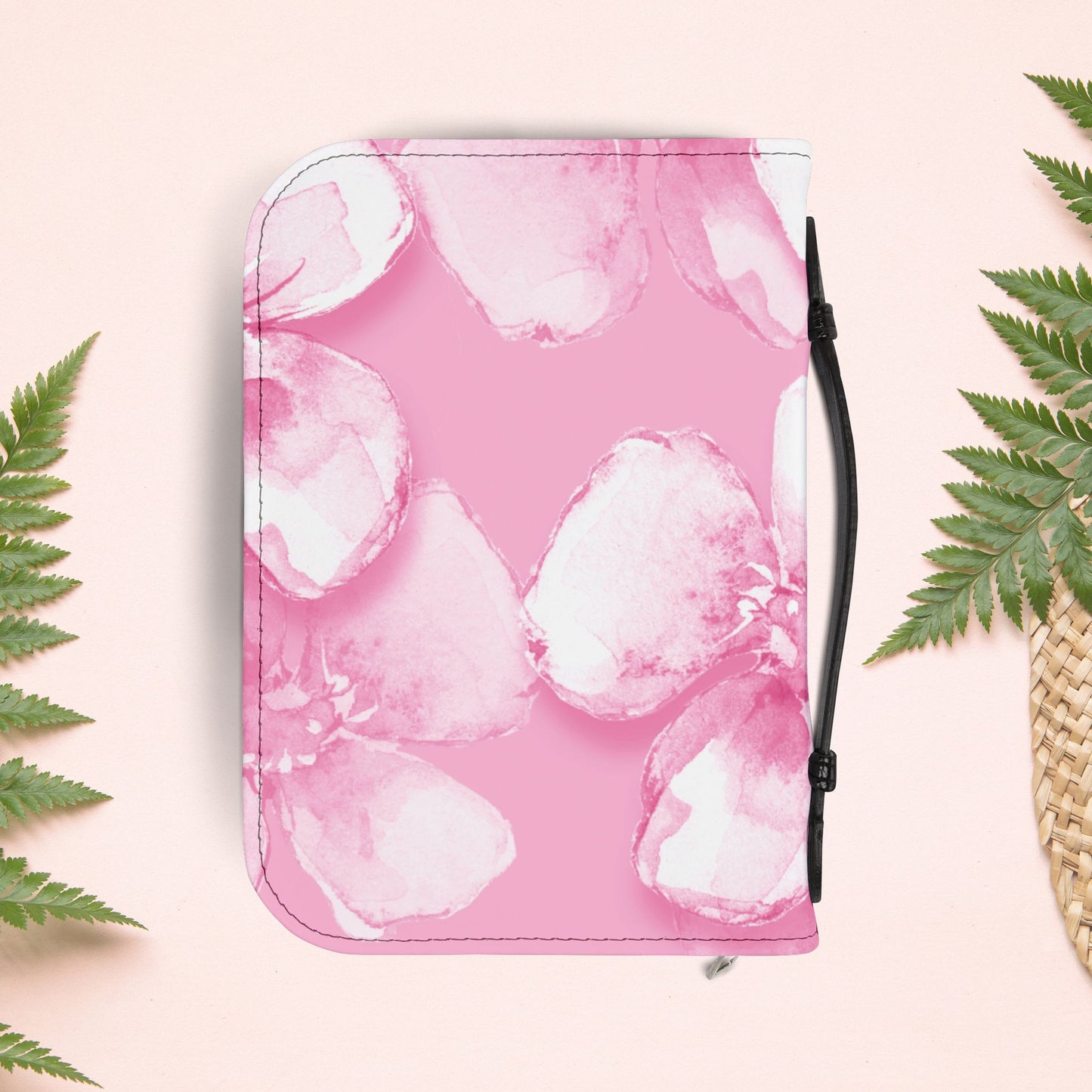 Dainty Pink Floral Book Cover