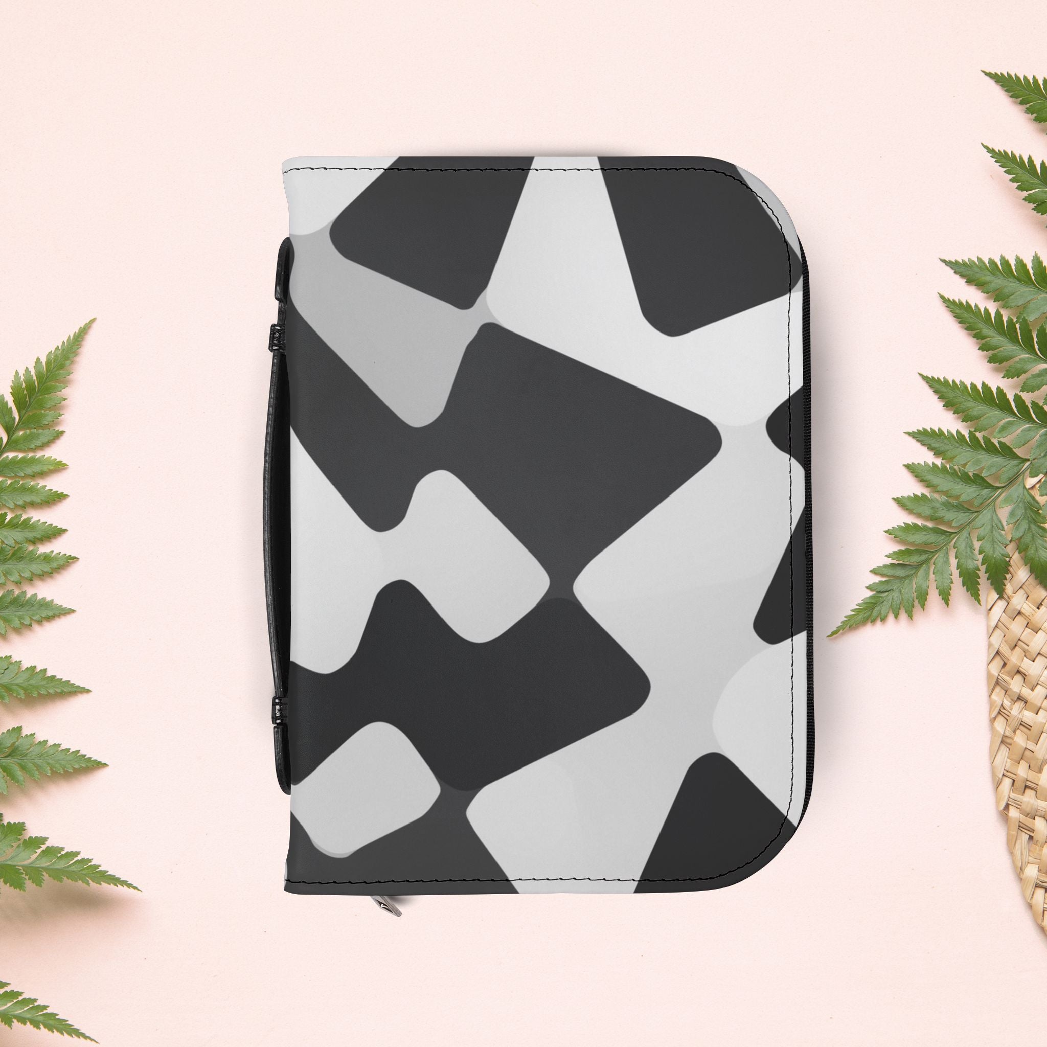 Grayscale Pattern Book Cover