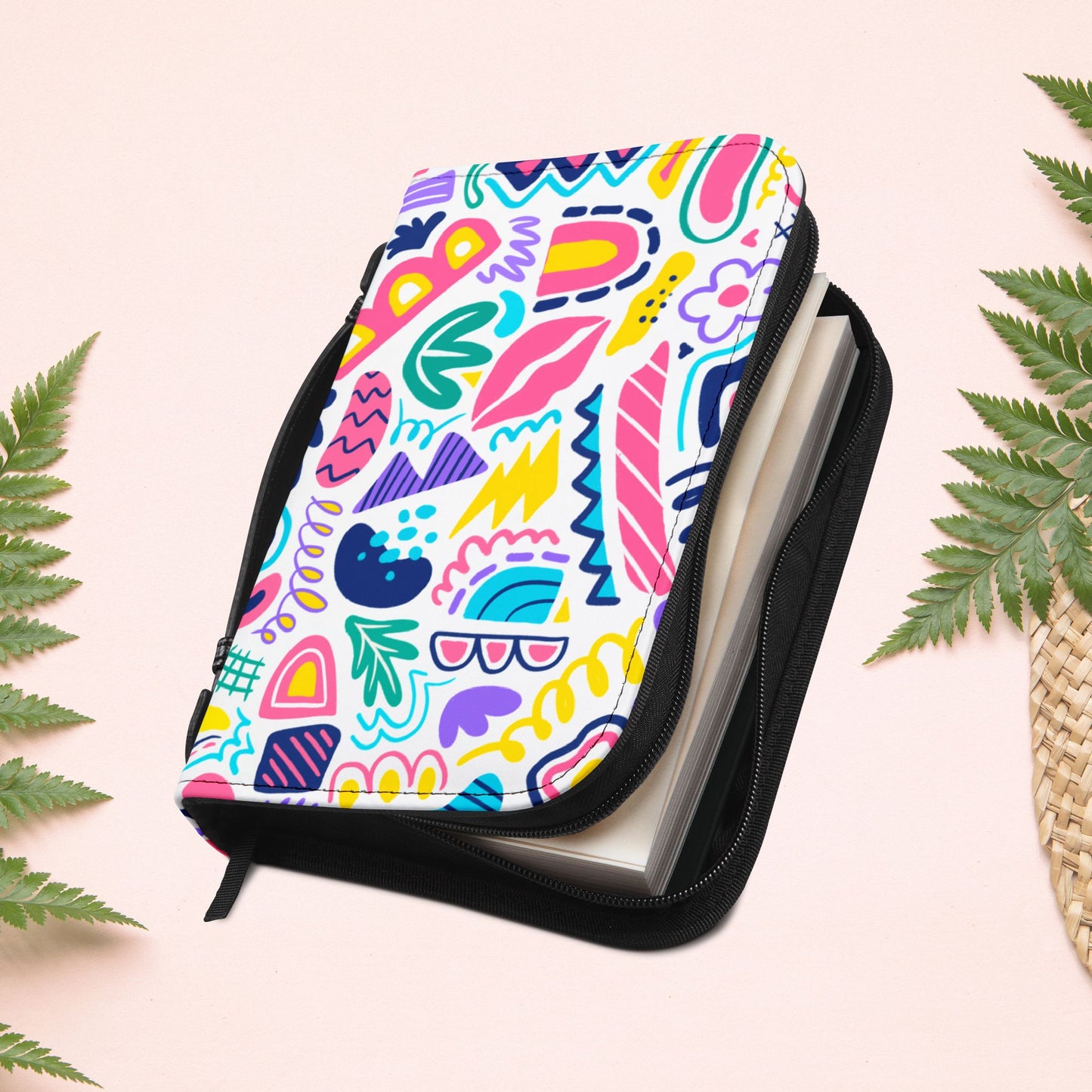 Bold & Busy Doodle Pattern Book Cover