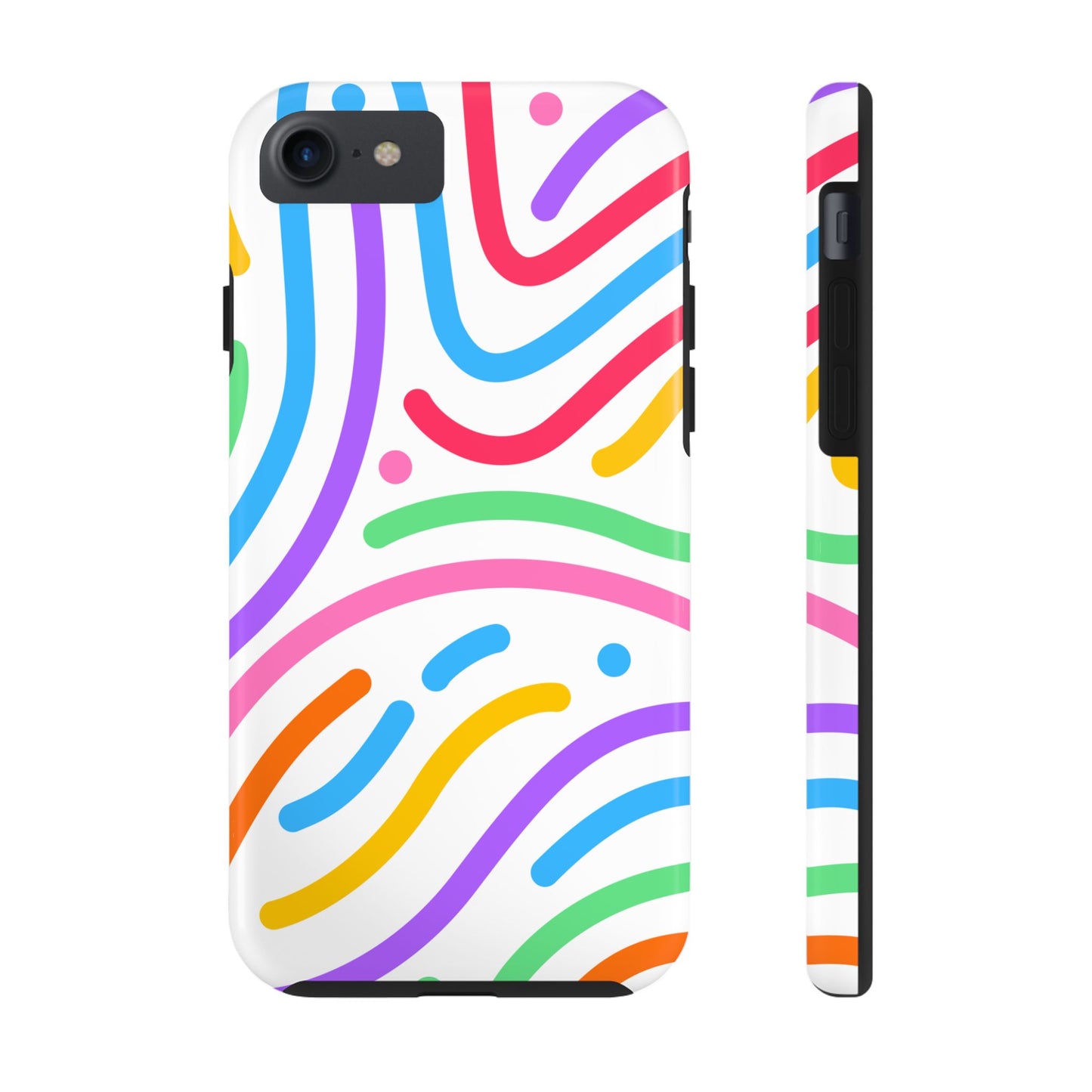 Rainbow Swirls Phone Case (Apple & Android)