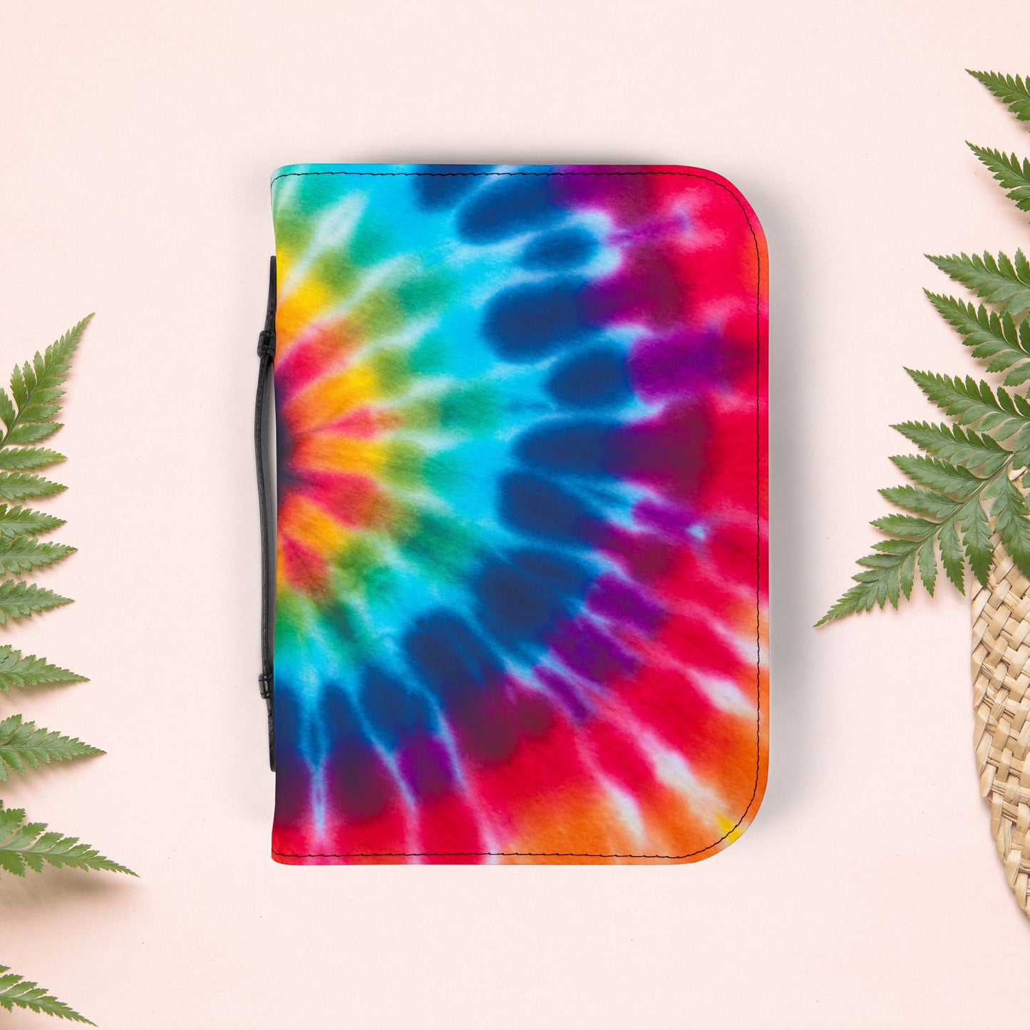 Tie Dye Pinwheel Book Cover