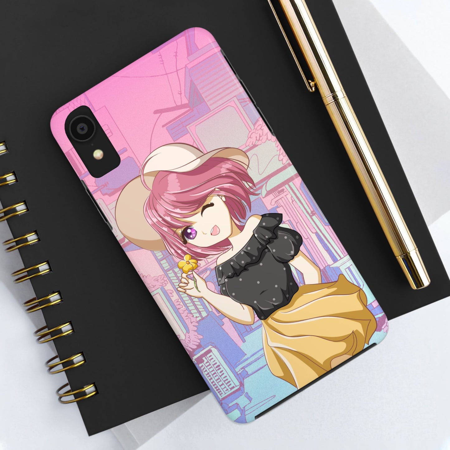 Anime Girl Phone Case (Apple & Android)