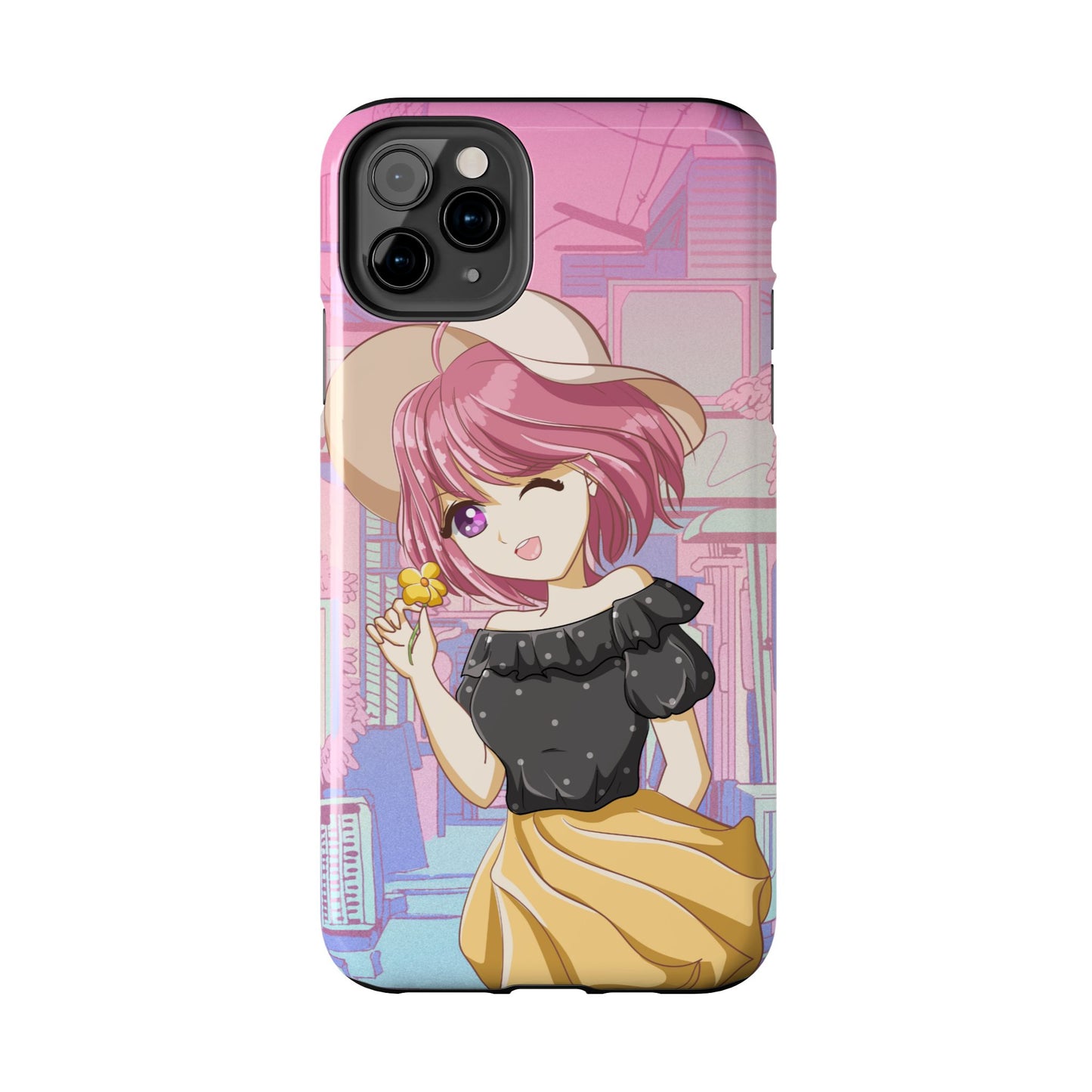 Anime Girl Phone Case (Apple & Android)