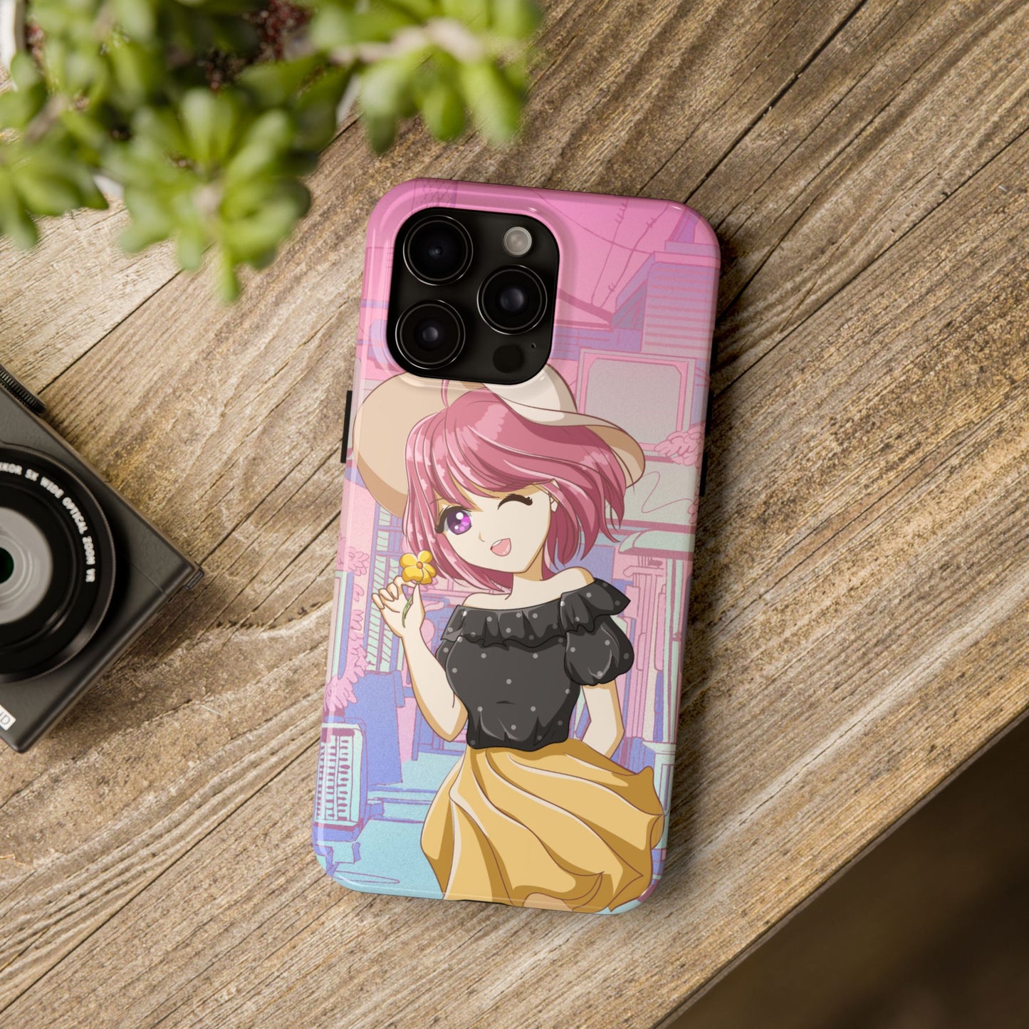 Anime Girl Phone Case (Apple & Android)