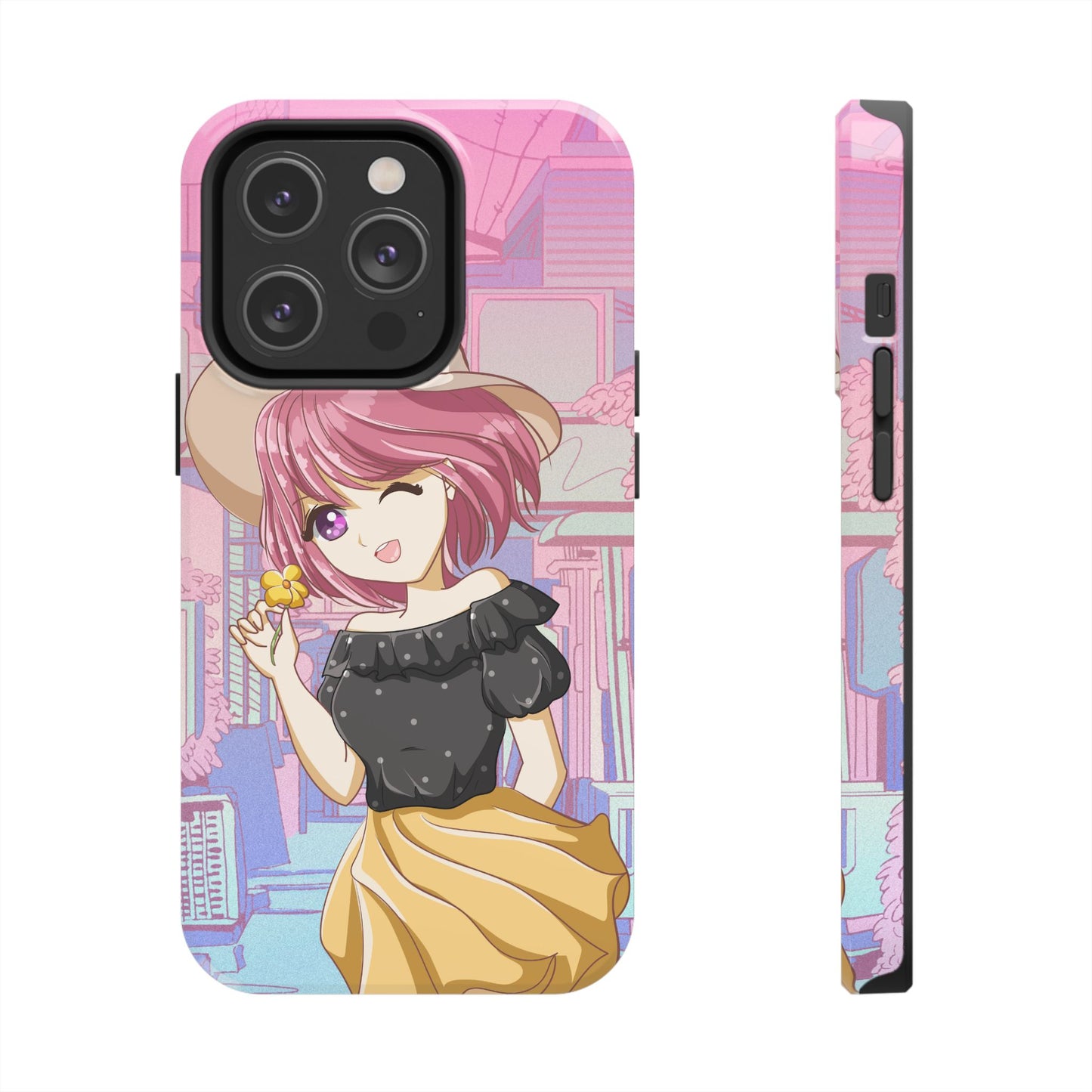 Anime Girl Phone Case (Apple & Android)