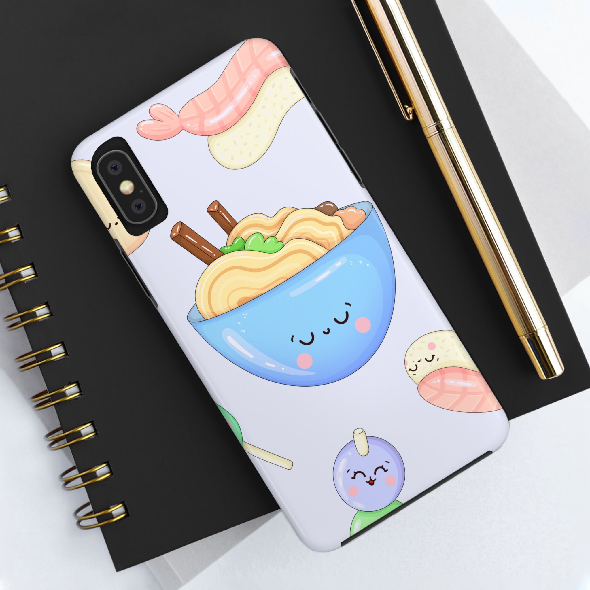 Kawaii Anime Snacks Phone Case (Apple & Android)