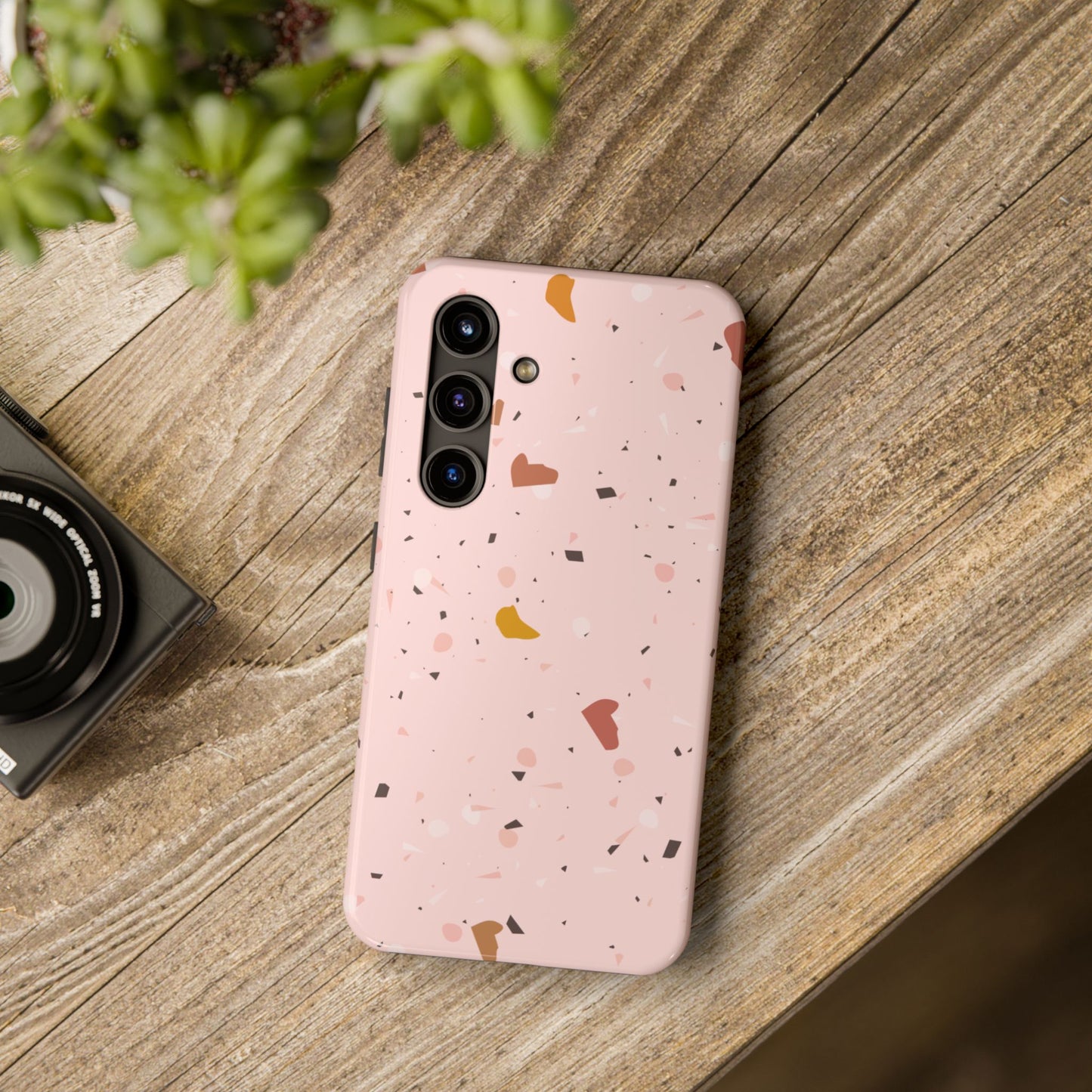 Pink Terrazzo Phone Case (Apple & Android)