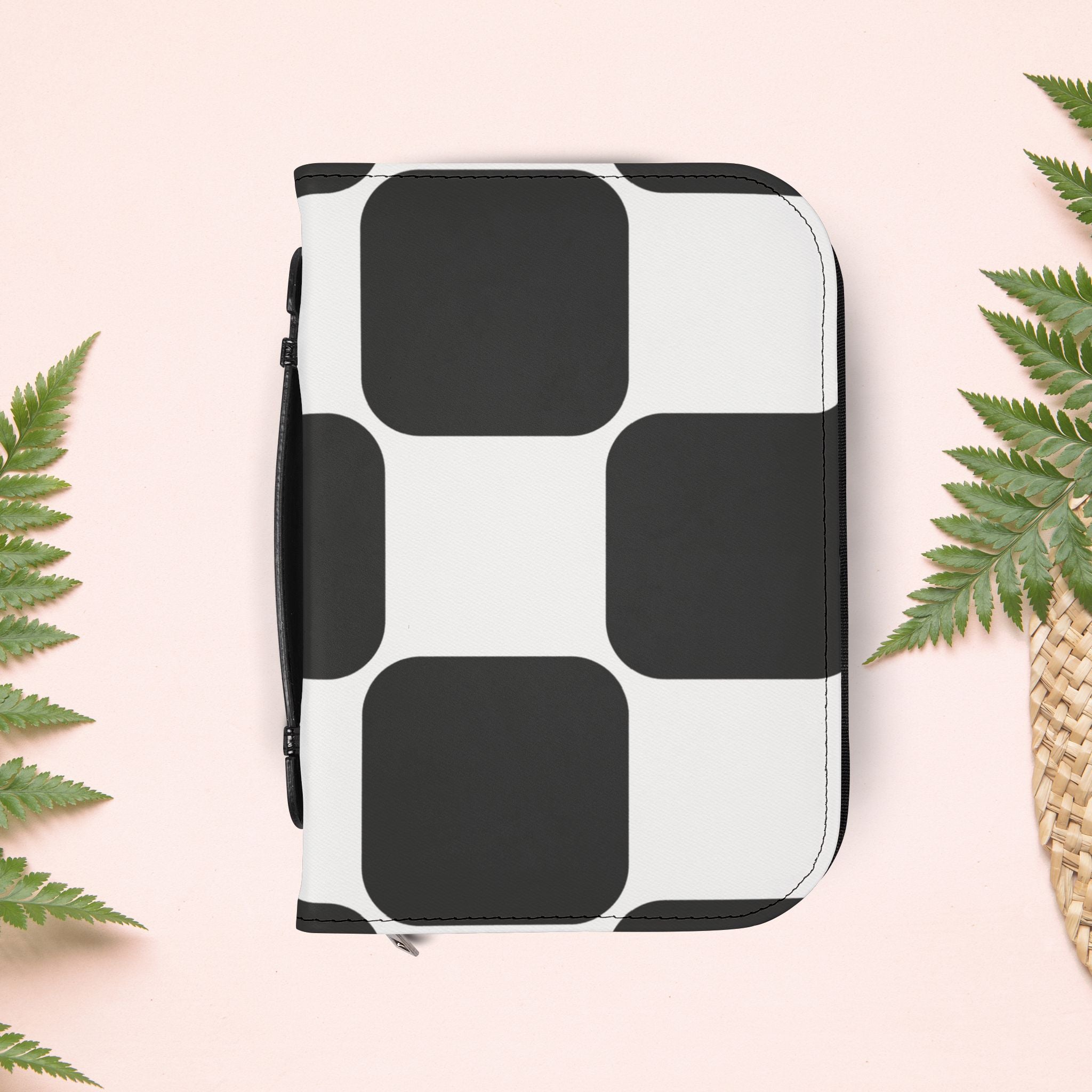 Geometric Black & White Book Cover