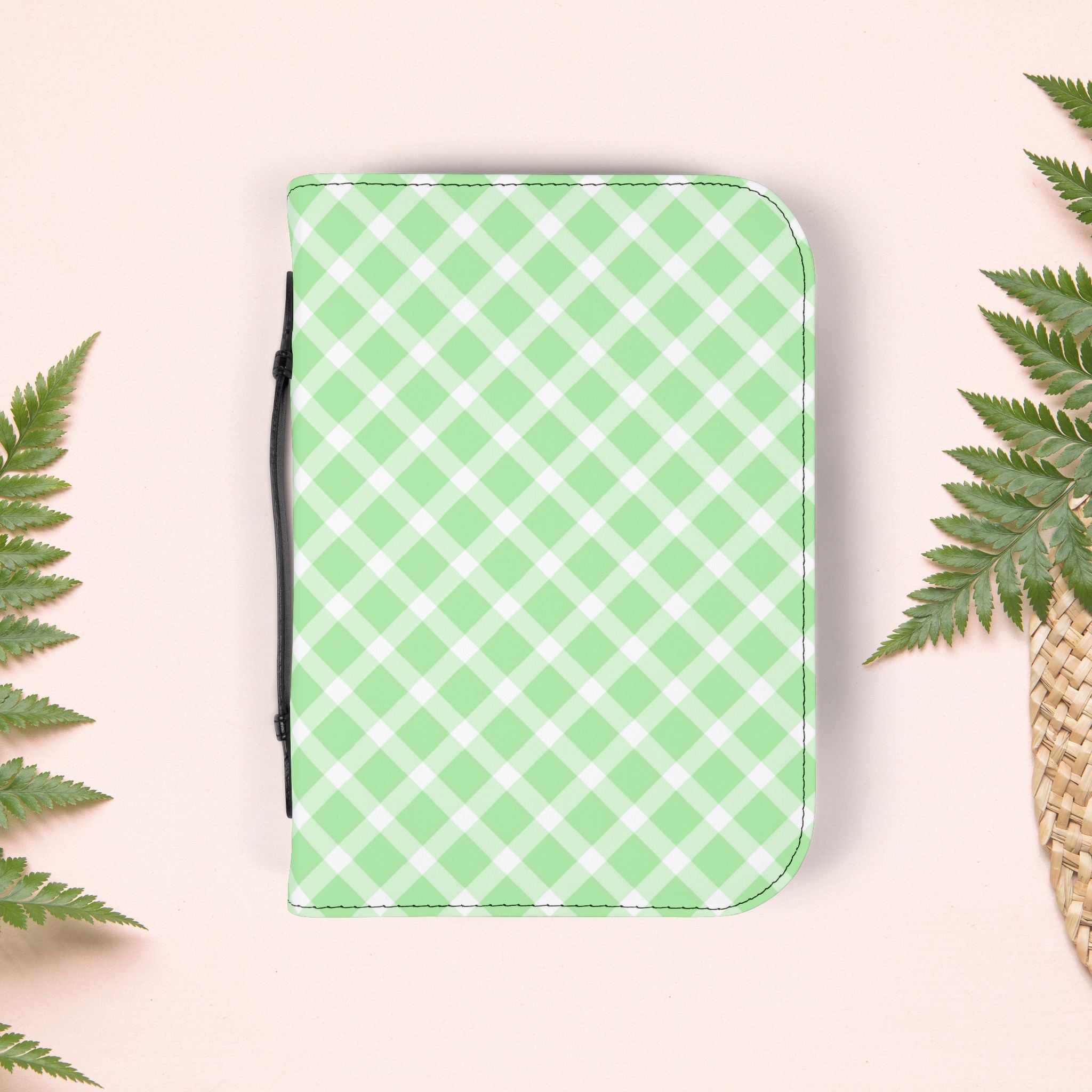 Green Picnic Plaid Book Cover