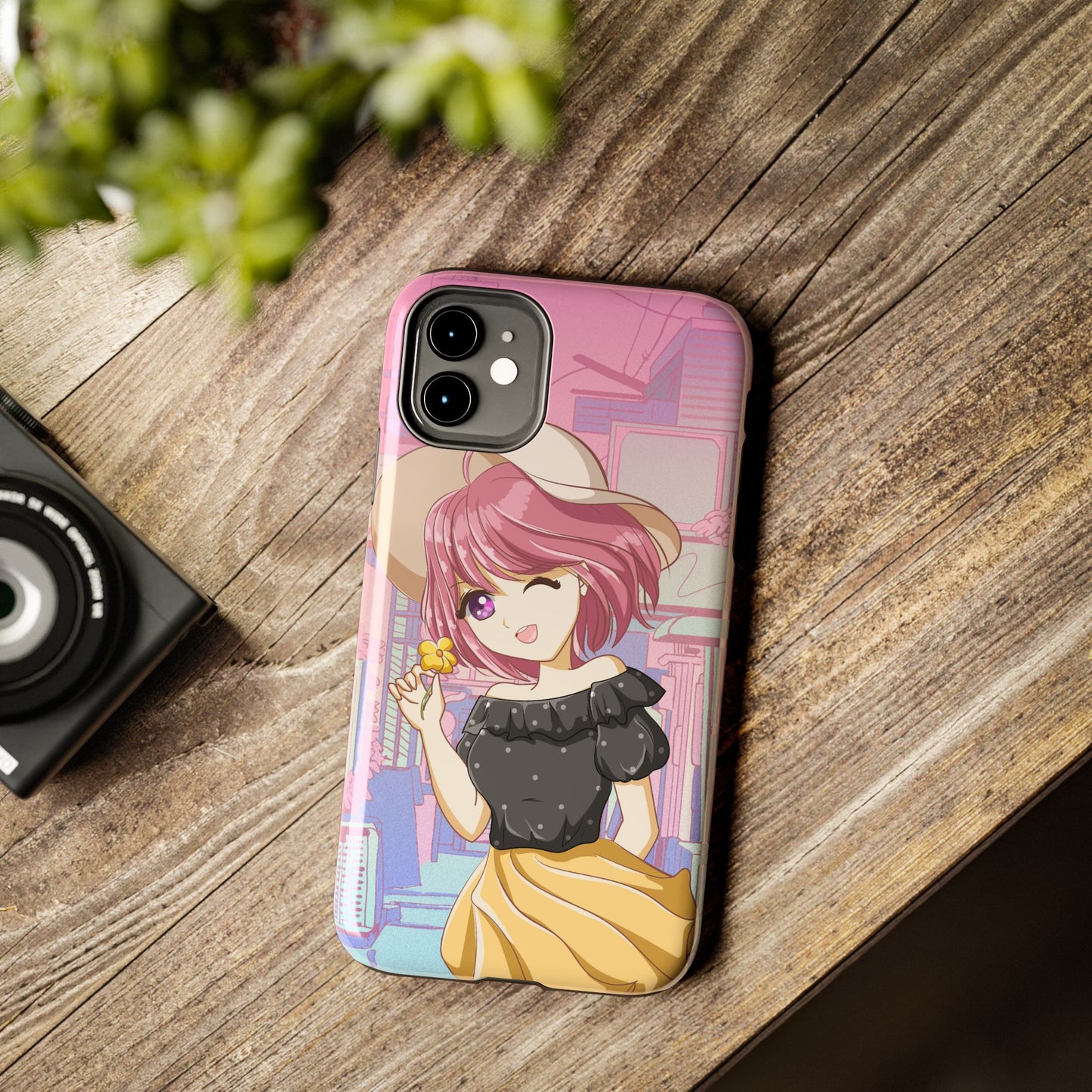 Anime Girl Phone Case (Apple & Android)