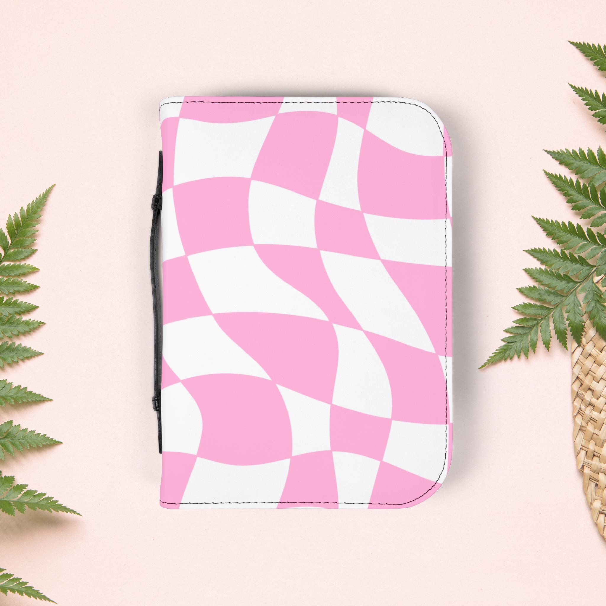 Groovy Pink Retro Book Cover