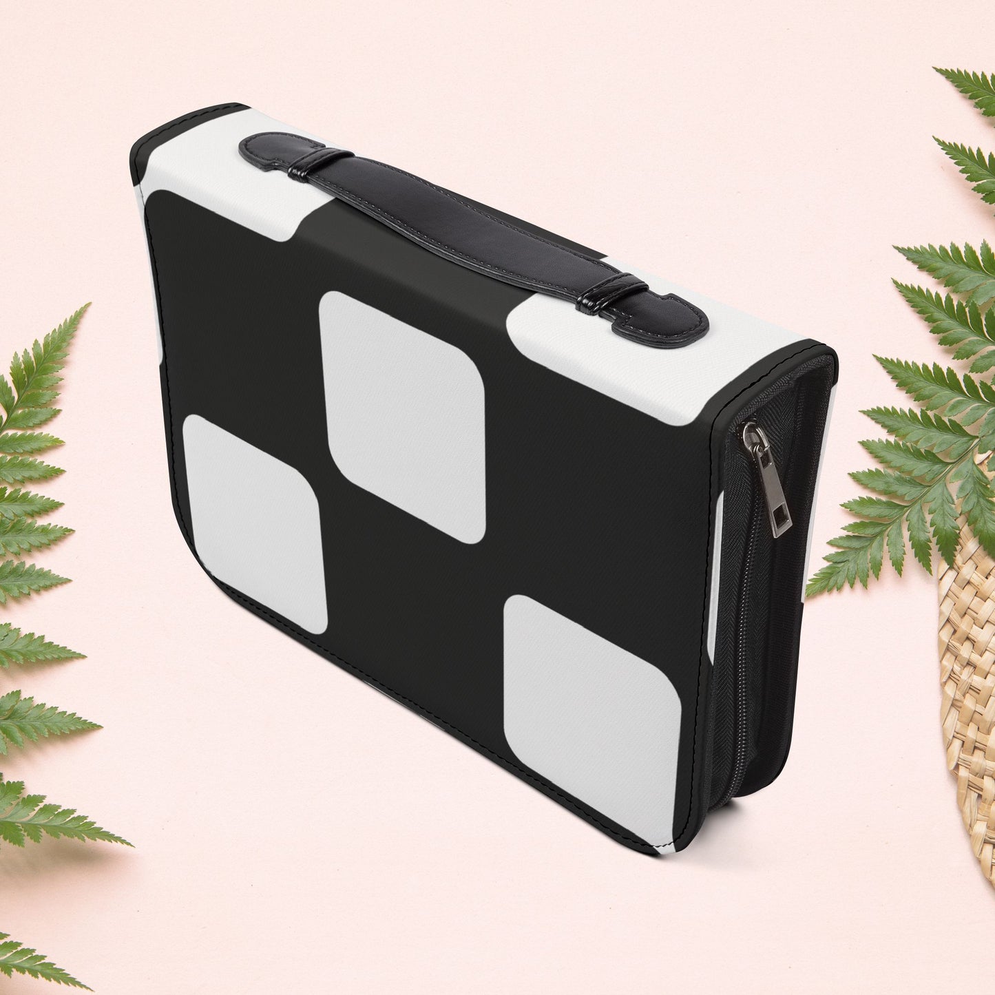 Geometric Black & White Book Cover