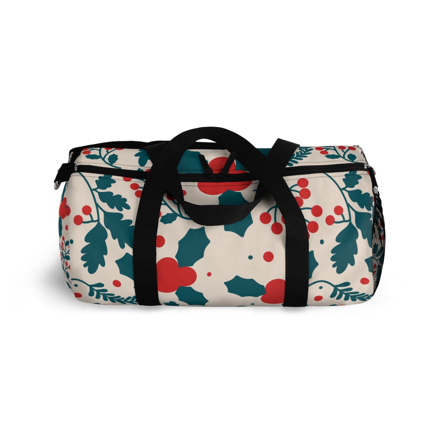 Debajo del bolso de lona de muérdago