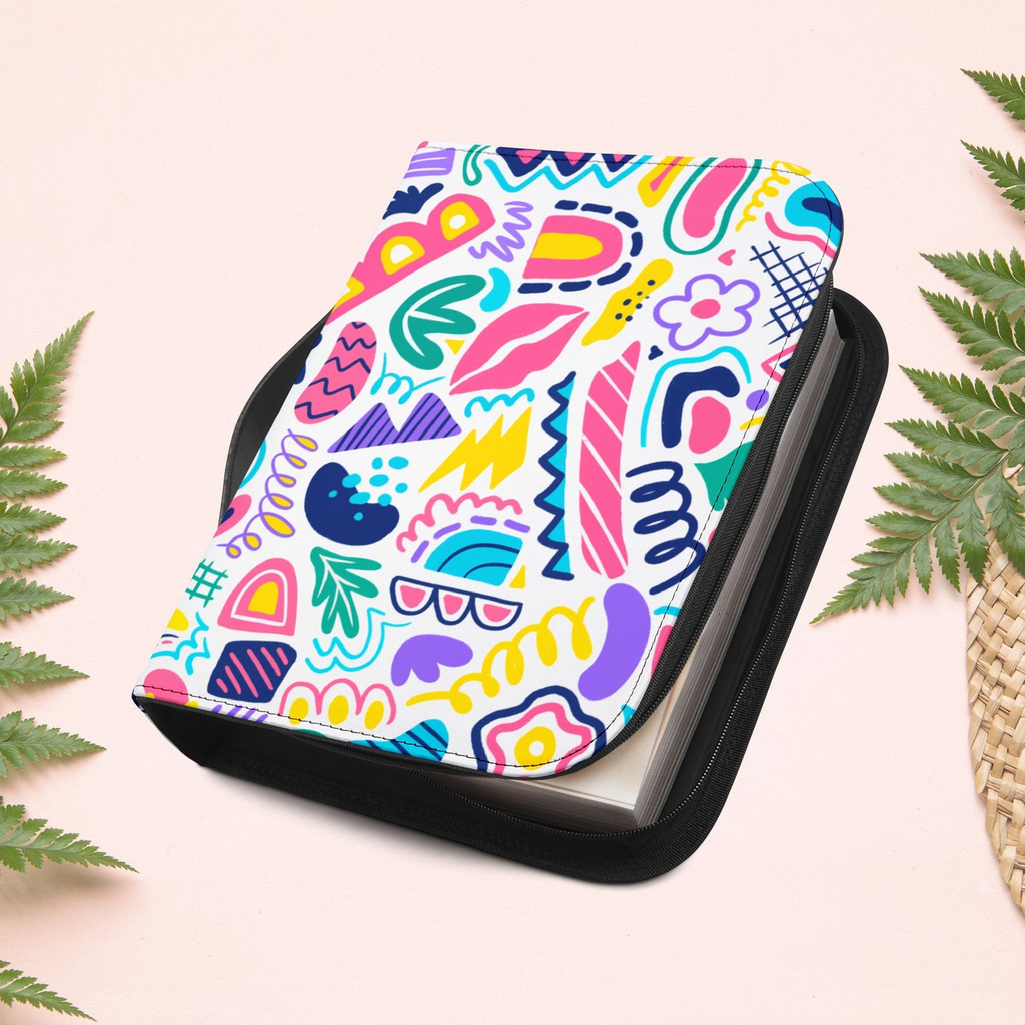 Bold & Busy Doodle Pattern Book Cover