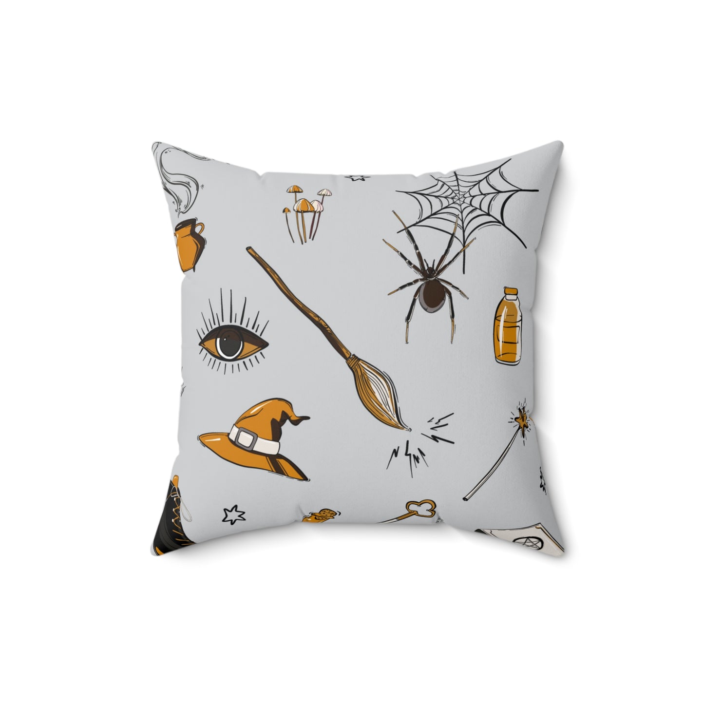 The Witch's Lair Square Pillow
