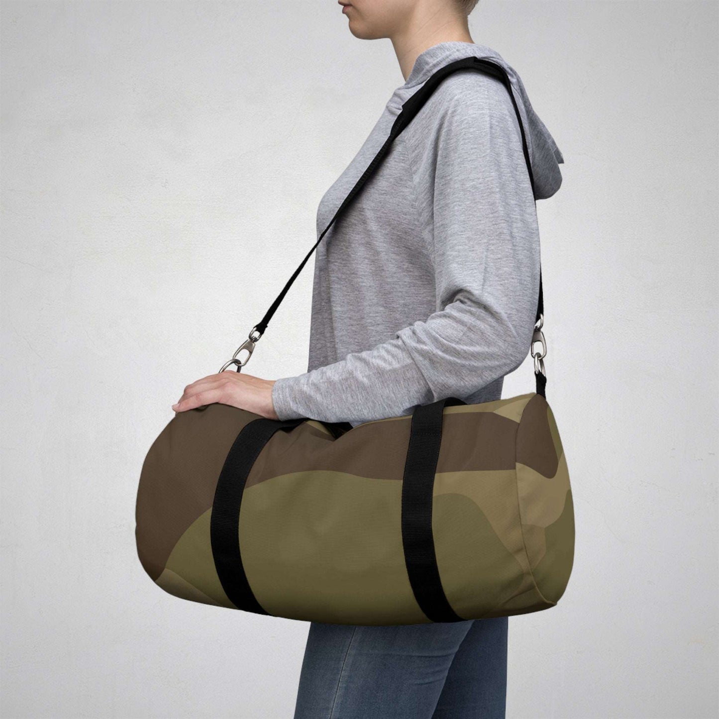 Camo Army Brat Duffel Bag
