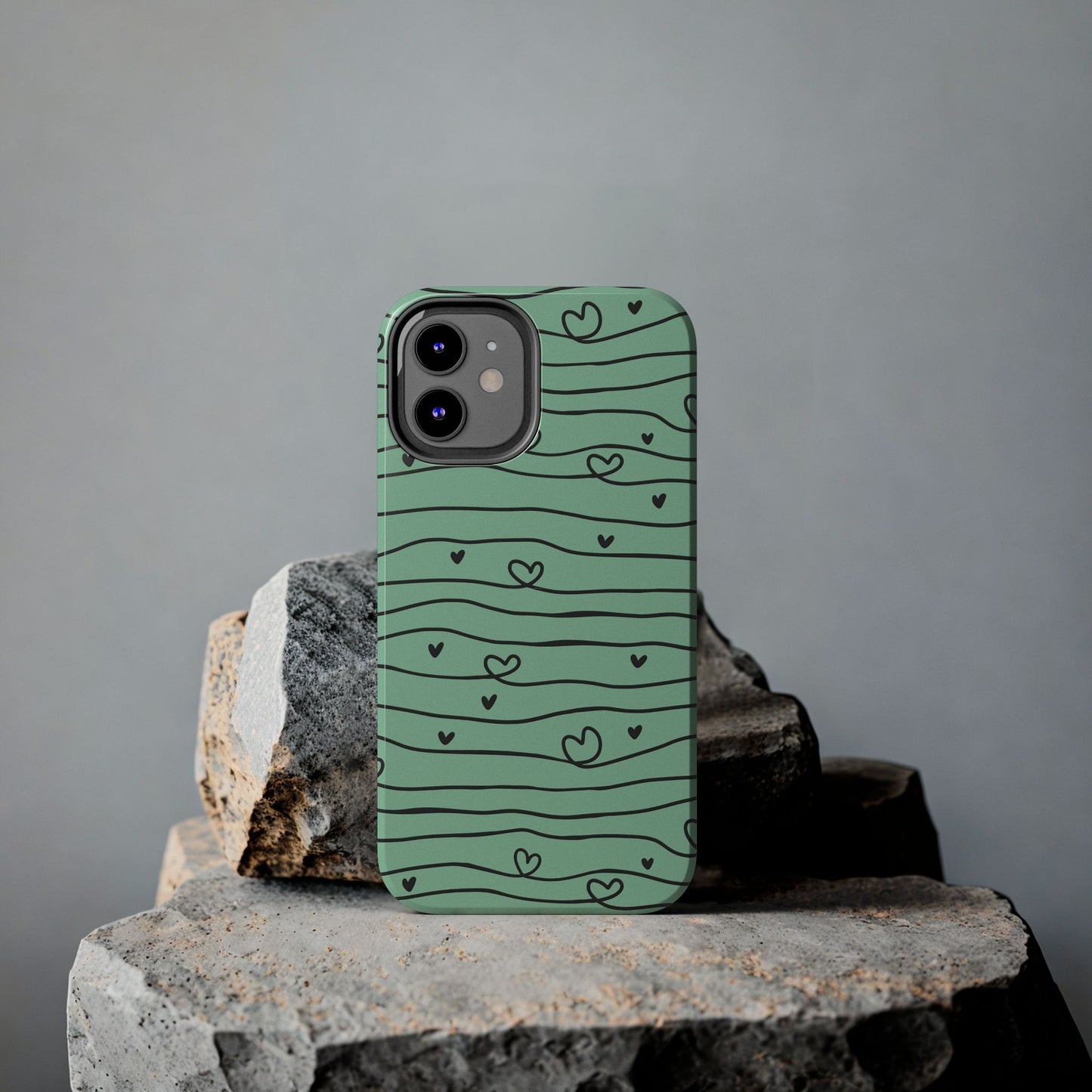Scribble Love Hearts Phone Case (Apple & Android)