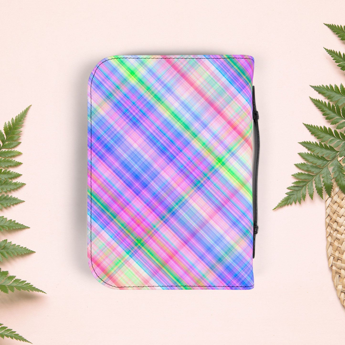 Rainbow Flannel Book Cover