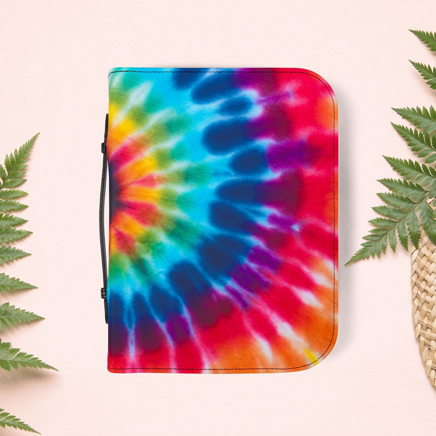 Tie Dye Pinwheel Book Cover