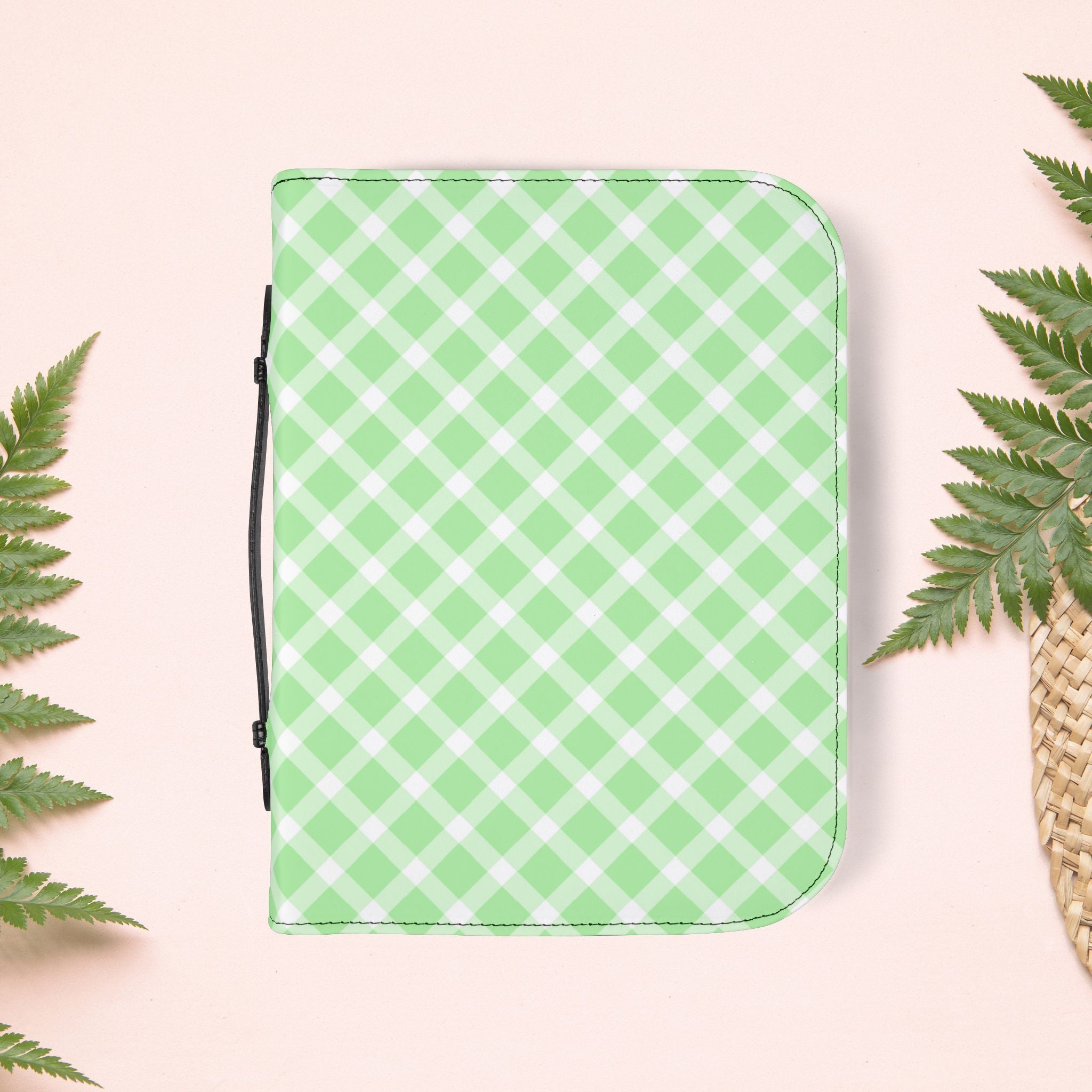 Green Picnic Plaid Book Cover