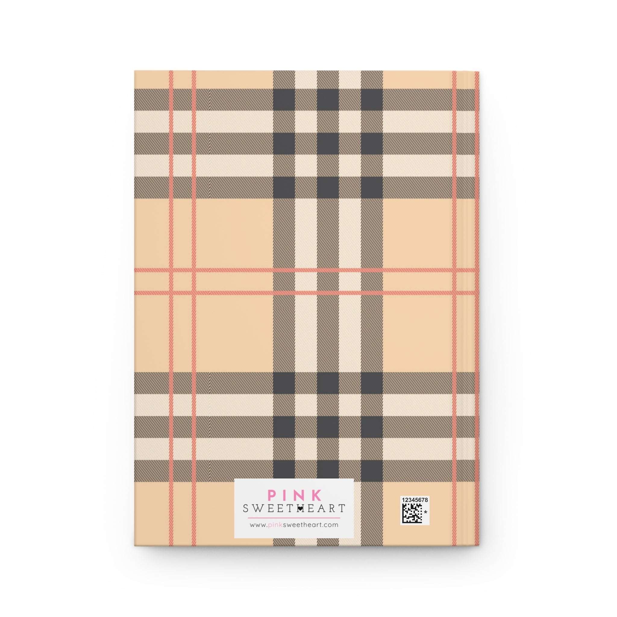 Faux Designer Hardcover Matte Journal