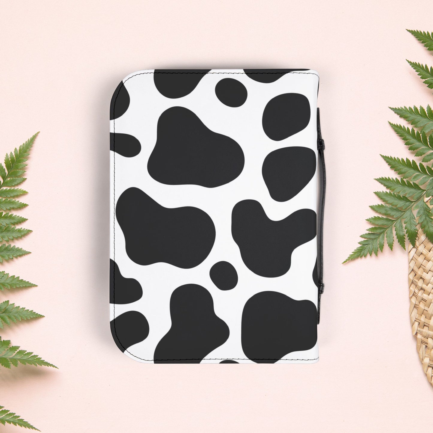 Classic Cow Print Book Cover