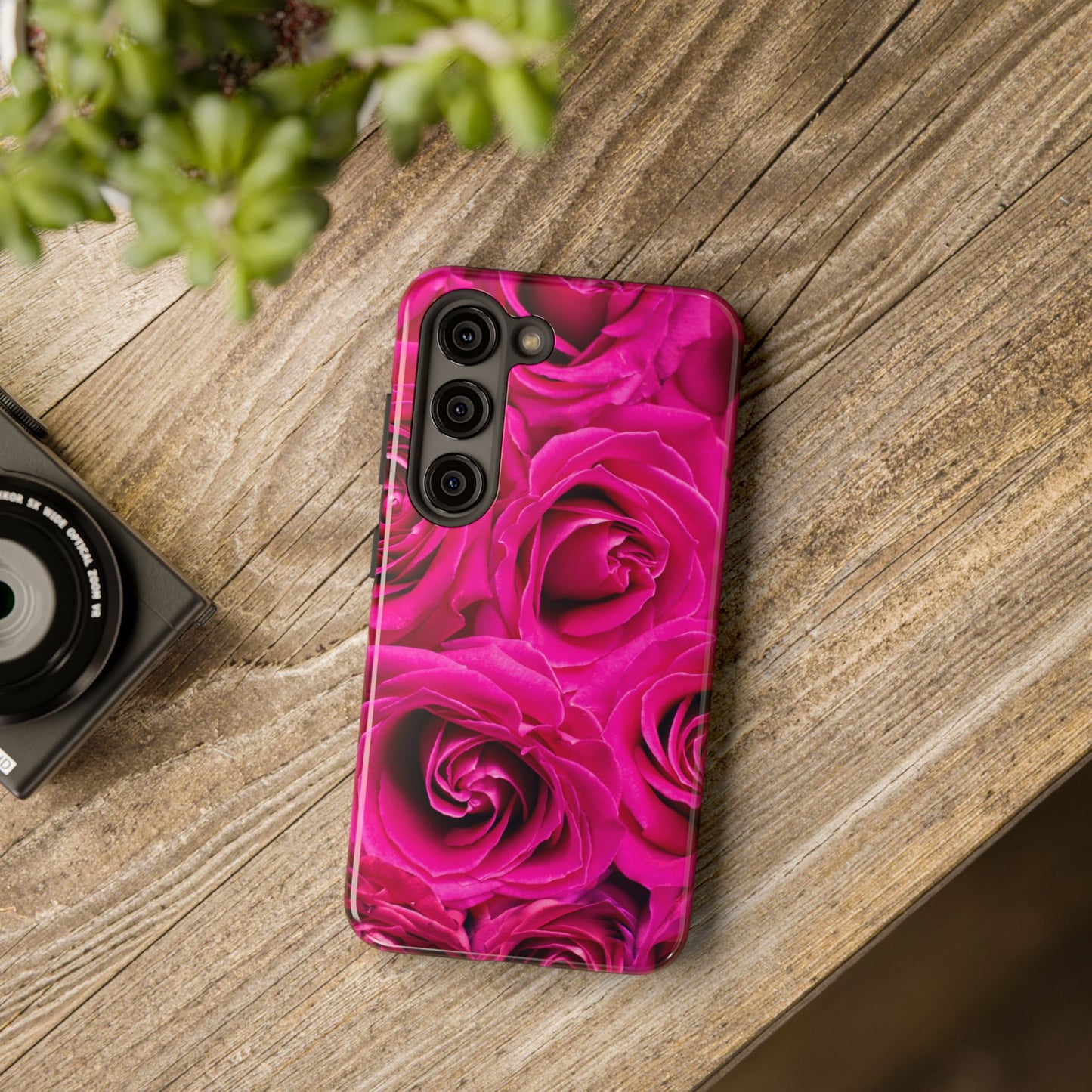 Fuchsia Rose Phone Case (Apple & Android)