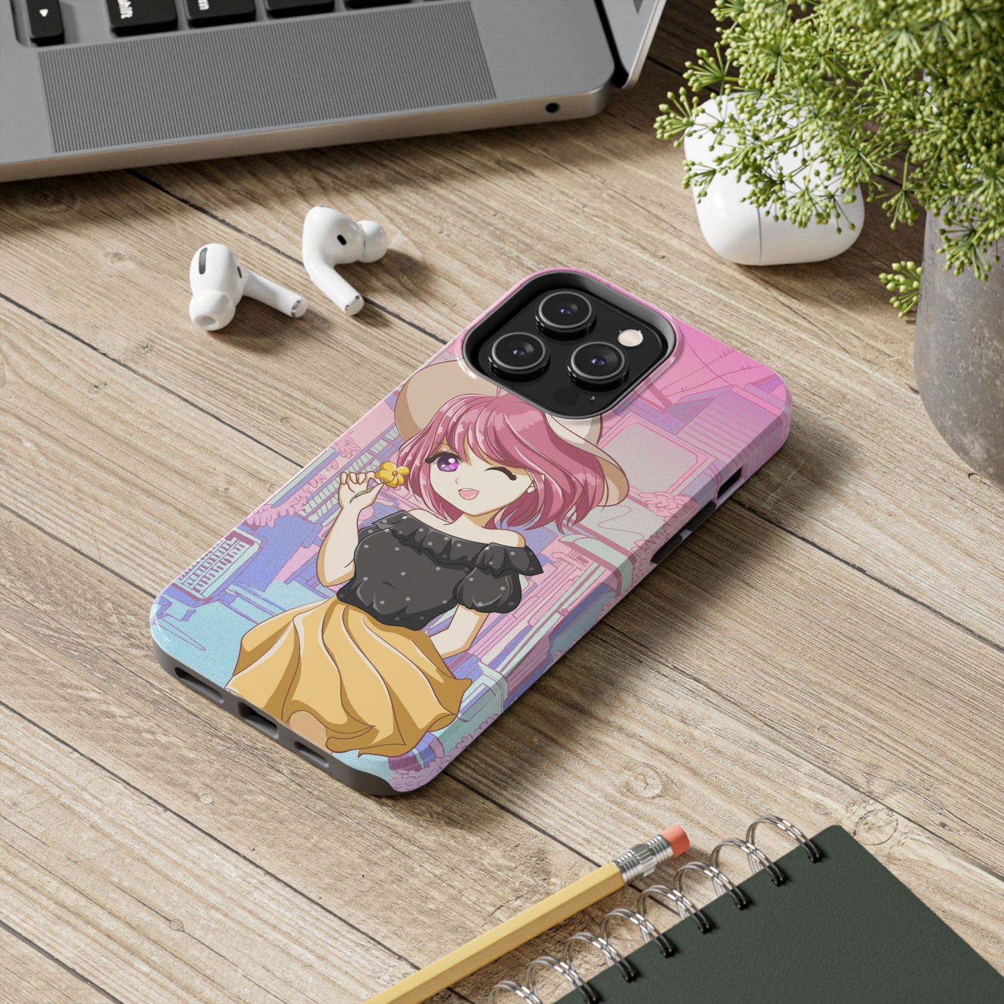 Anime Girl Phone Case (Apple & Android)