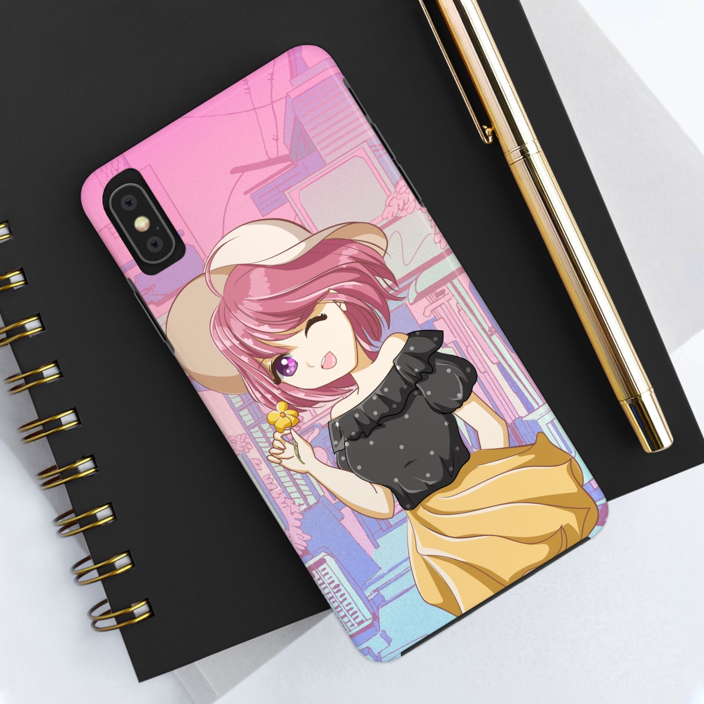 Anime Girl Phone Case (Apple & Android)