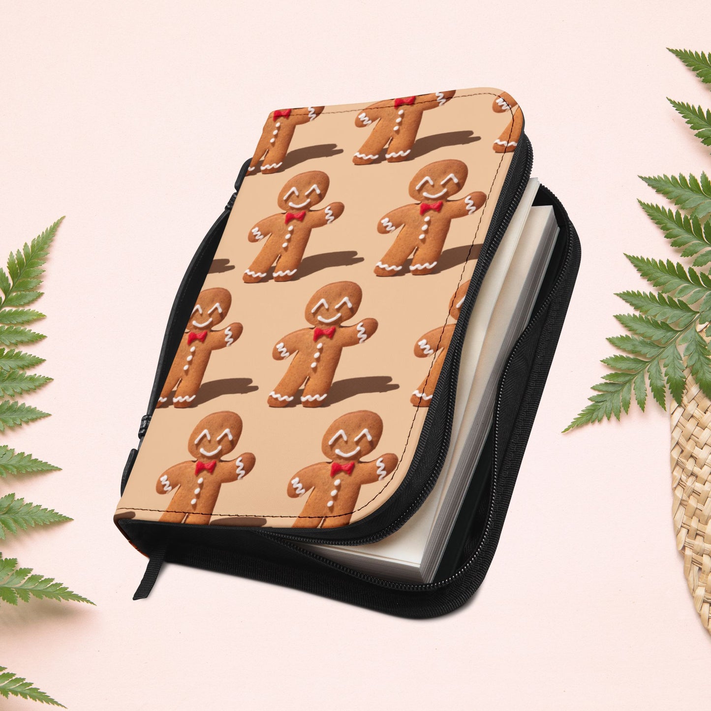 Cute Gingerbread Man Book Cover