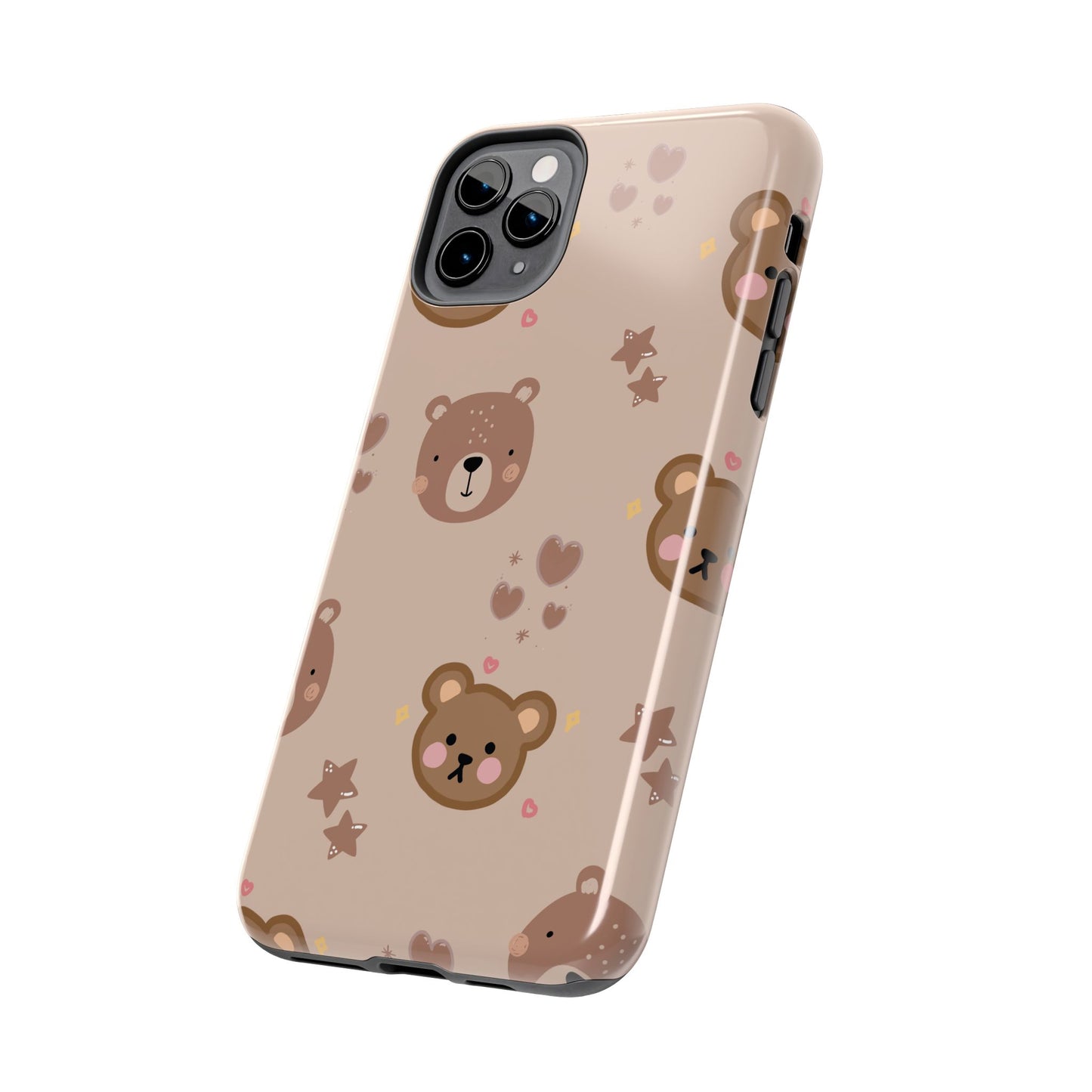 Boho Brown Bear Phone Case (Apple & Android)