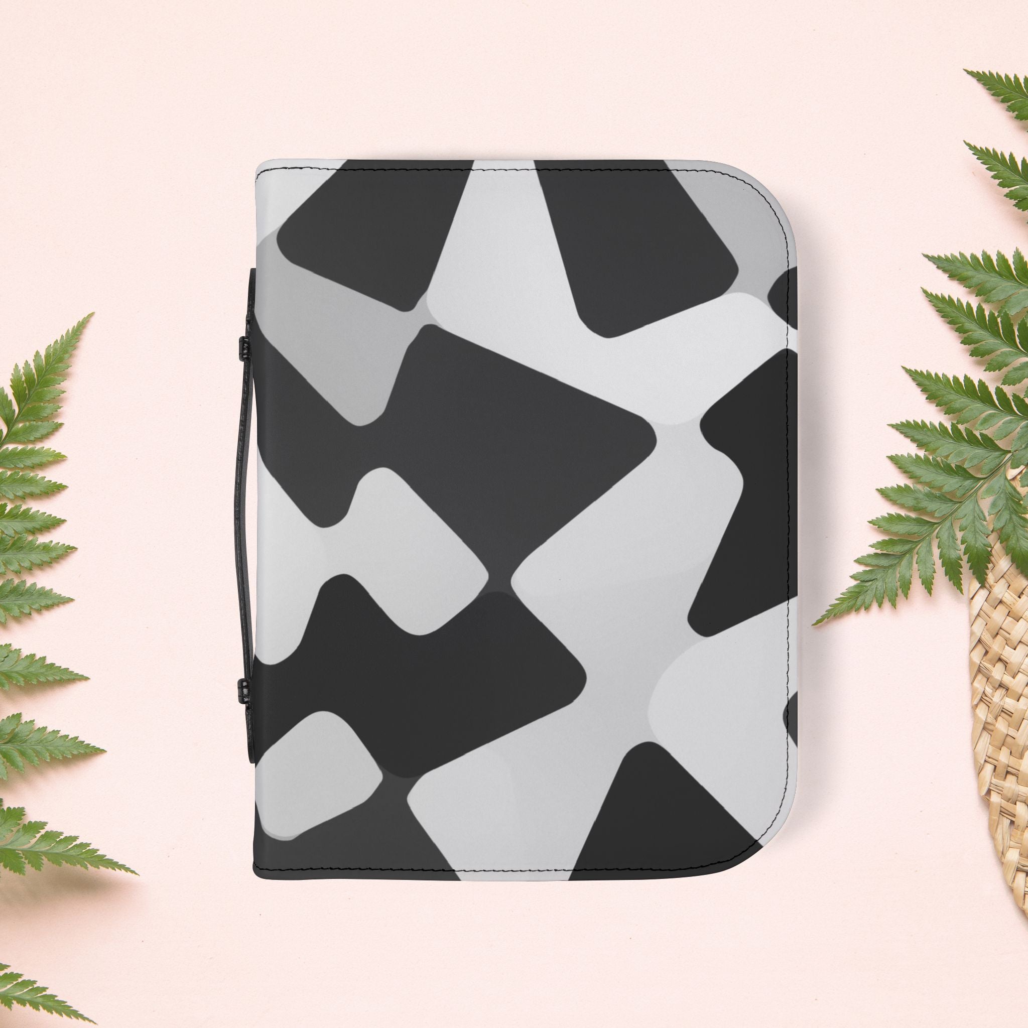 Grayscale Pattern Book Cover