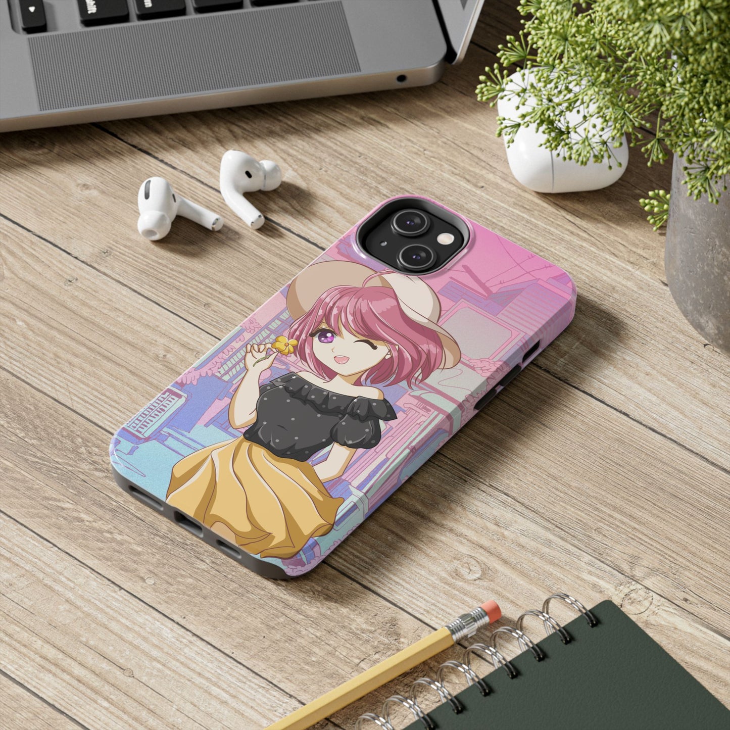 Anime Girl Phone Case (Apple & Android)