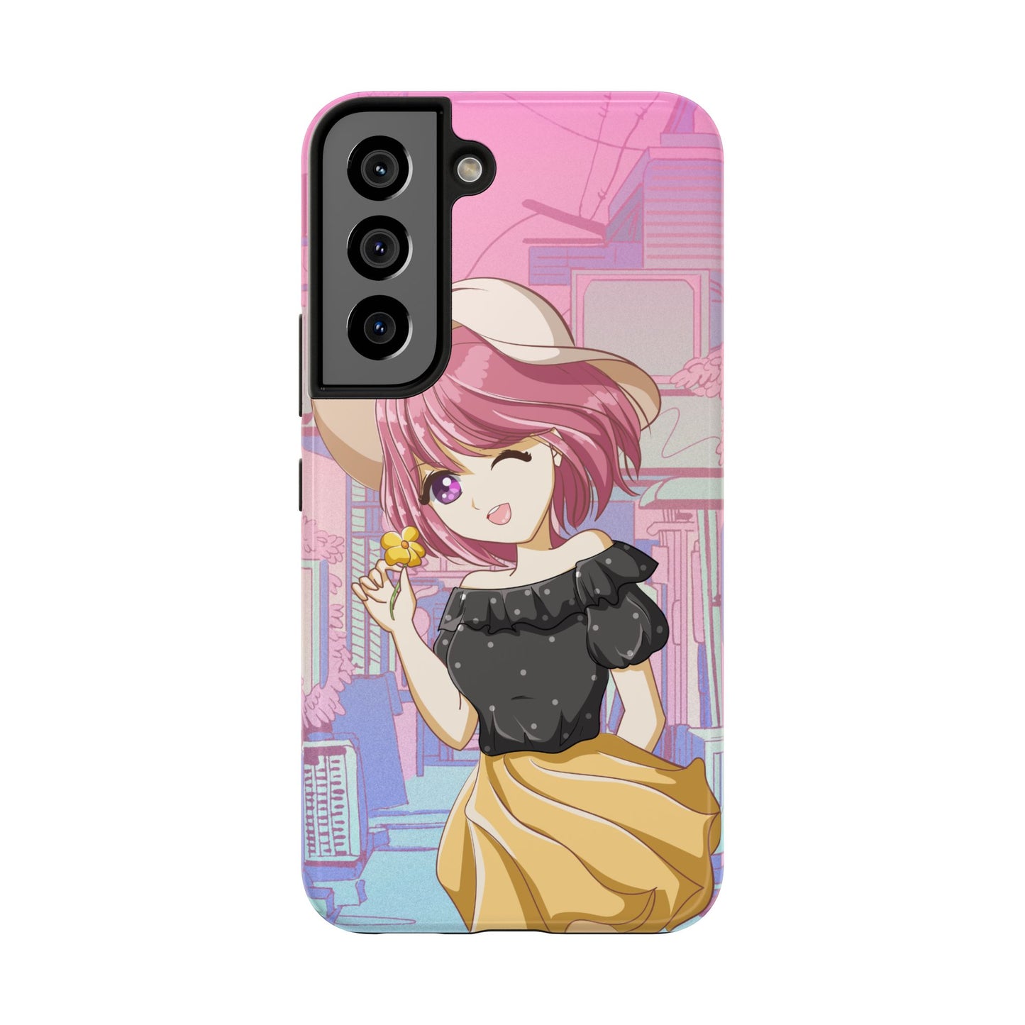 Anime Girl Phone Case (Apple & Android)