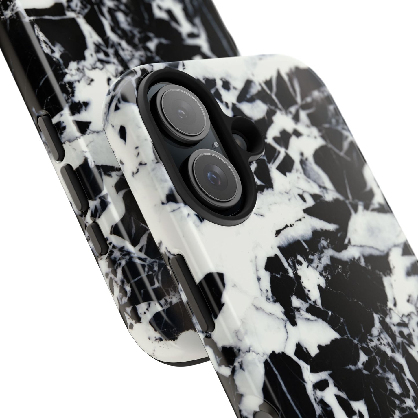 Black & White Shattered Phone Case (Apple & Android)