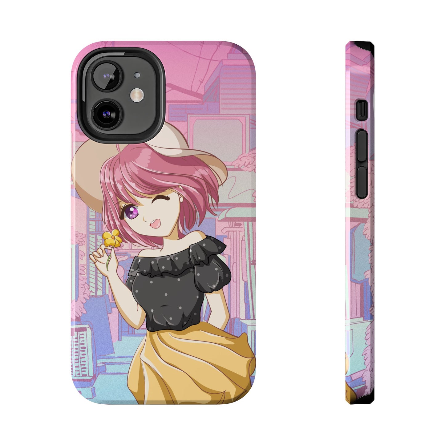 Anime Girl Phone Case (Apple & Android)