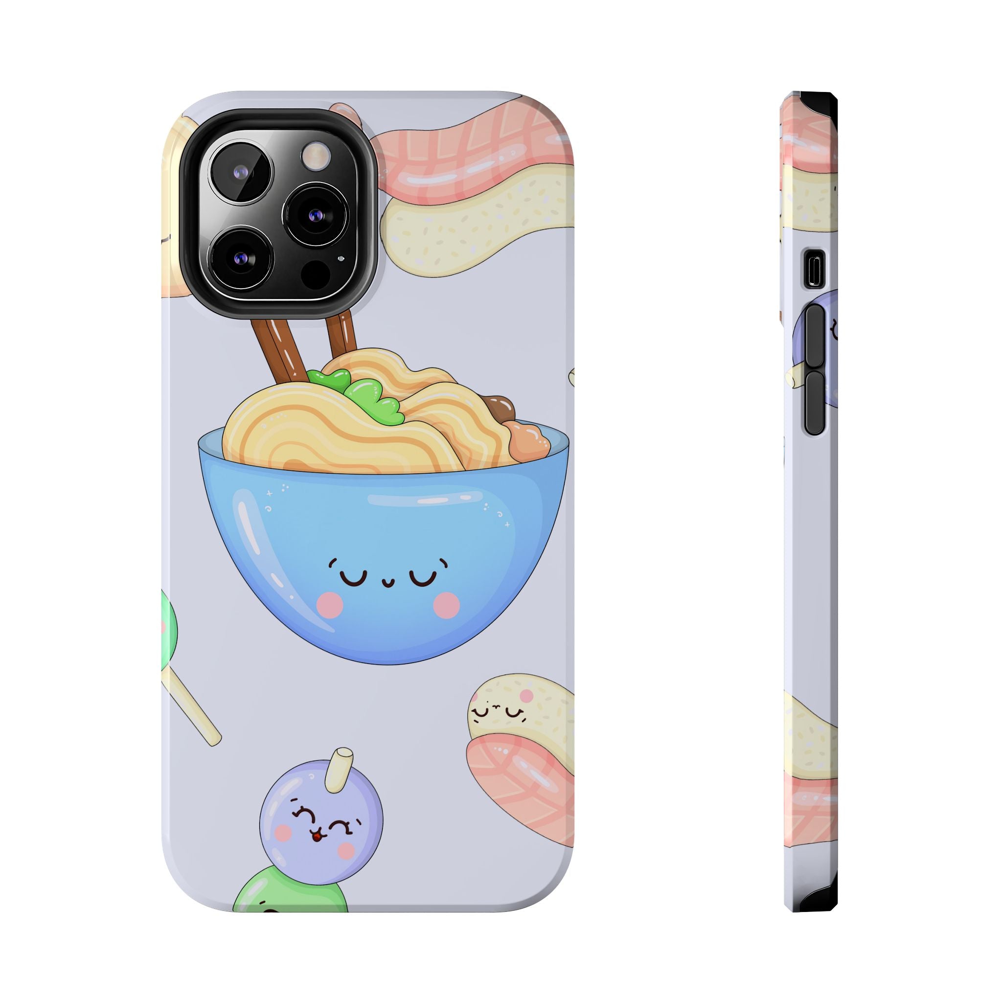 Kawaii Anime Snacks Phone Case (Apple & Android)