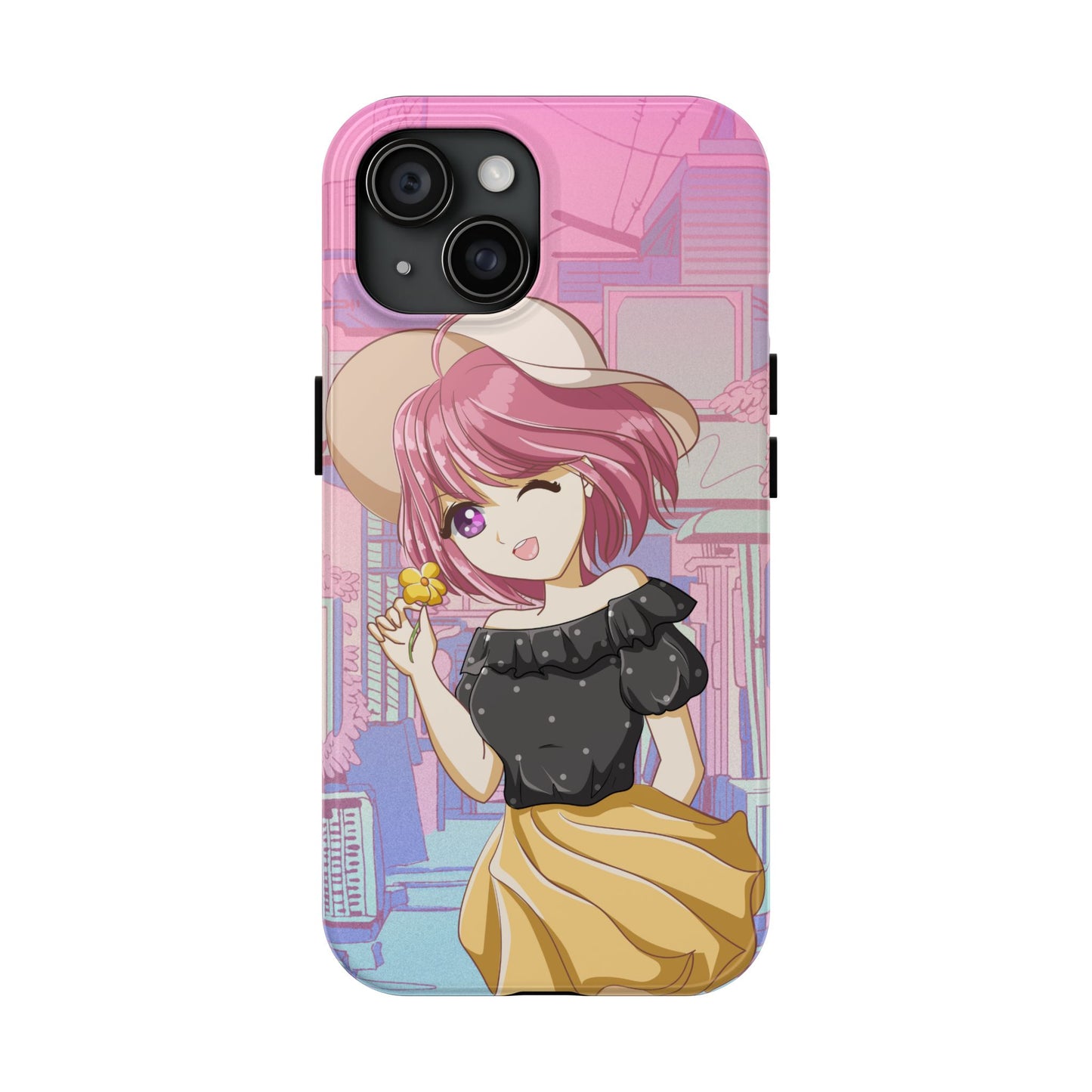 Anime Girl Phone Case (Apple & Android)
