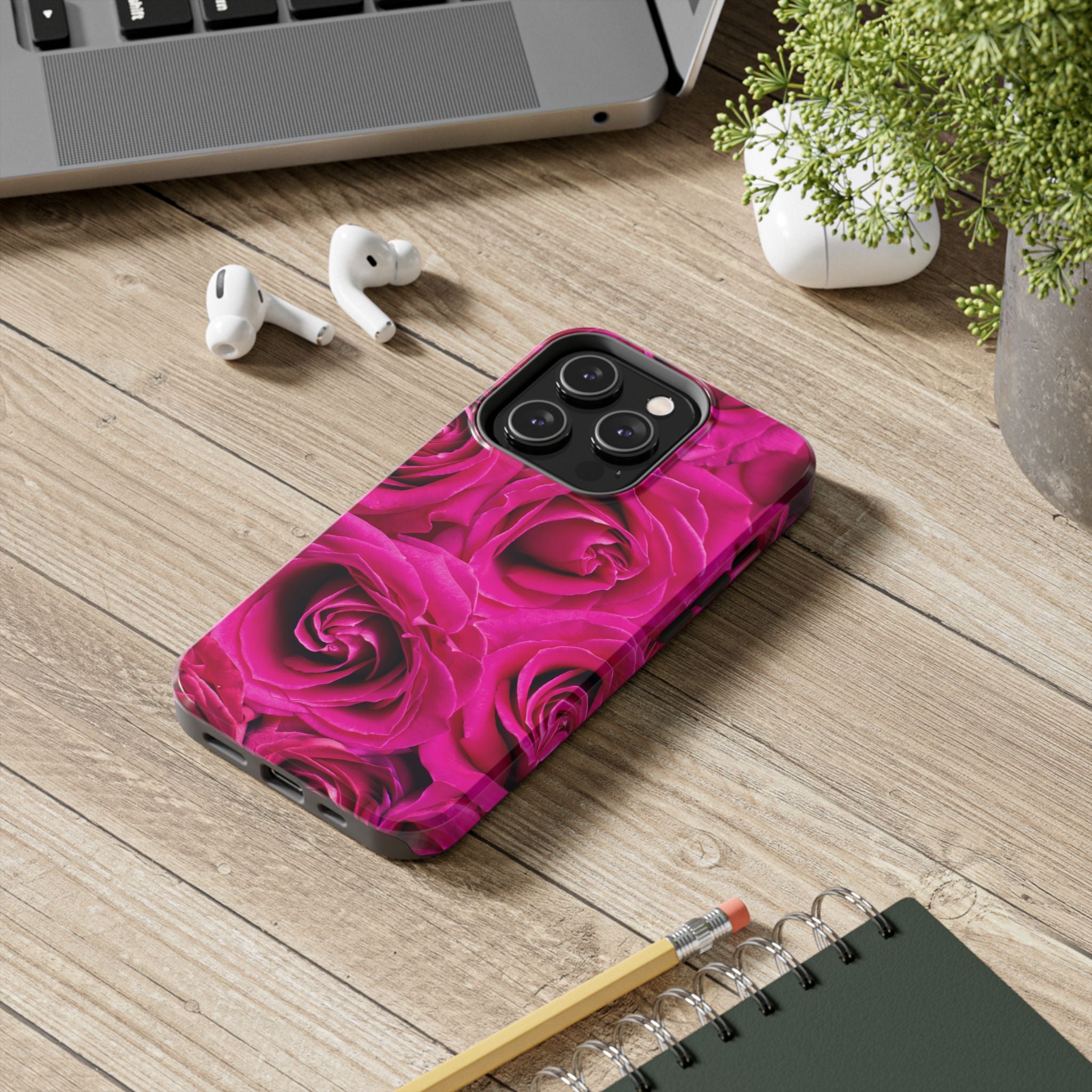 Fuchsia Rose Phone Case (Apple & Android)