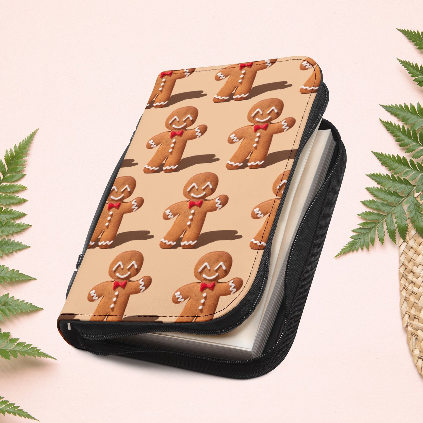 Cute Gingerbread Man Book Cover