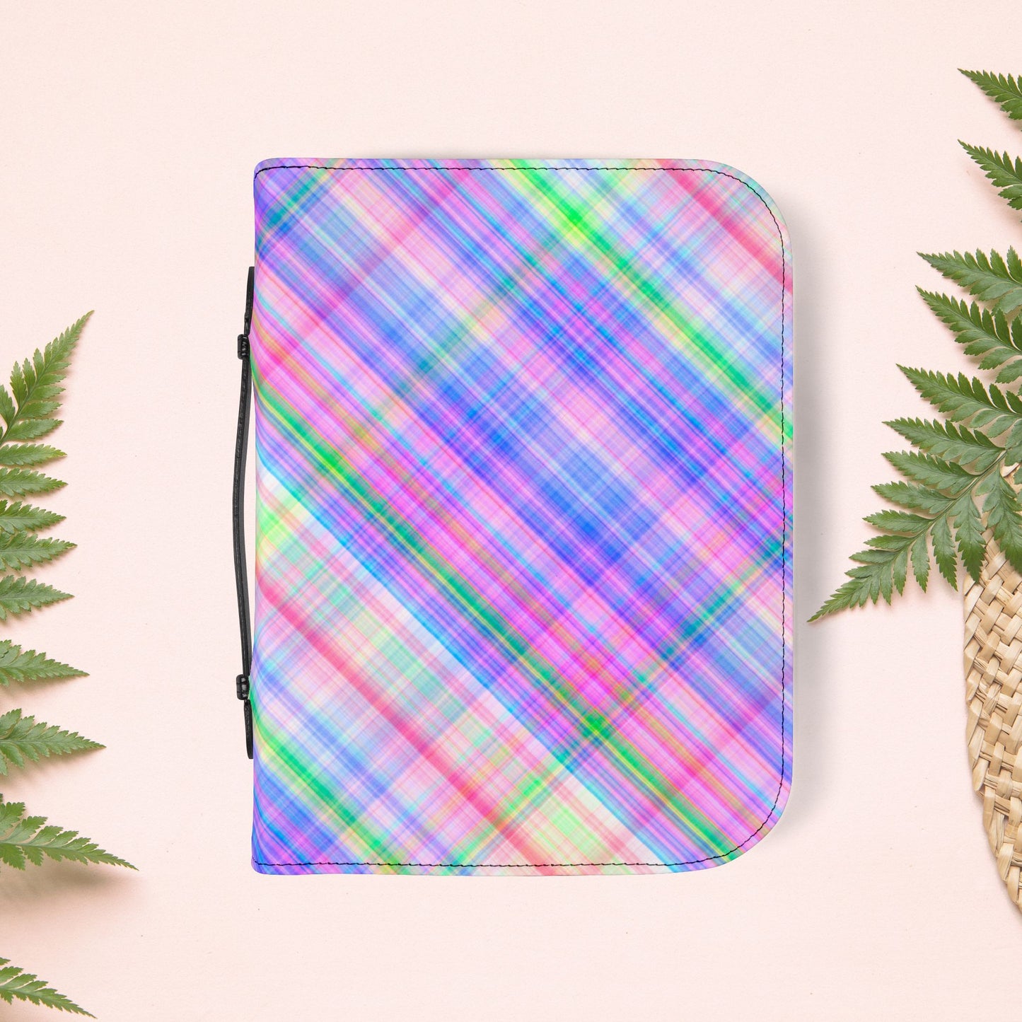 Rainbow Flannel Book Cover