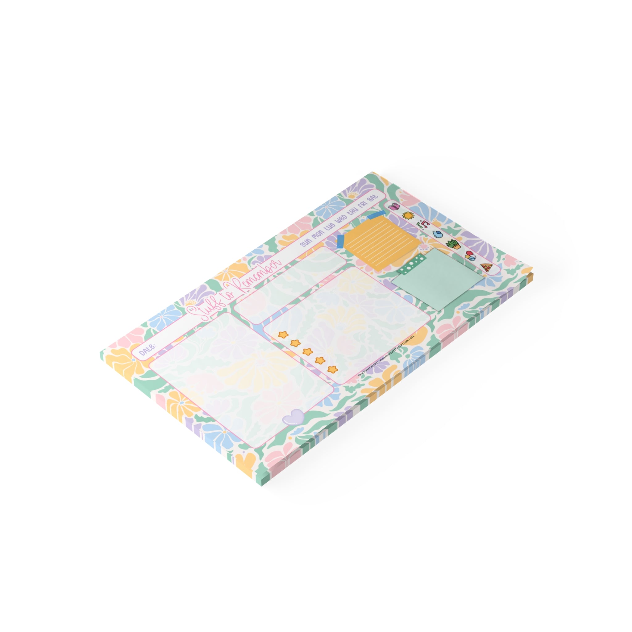 Fleur de Matisse Sticky Note Pad