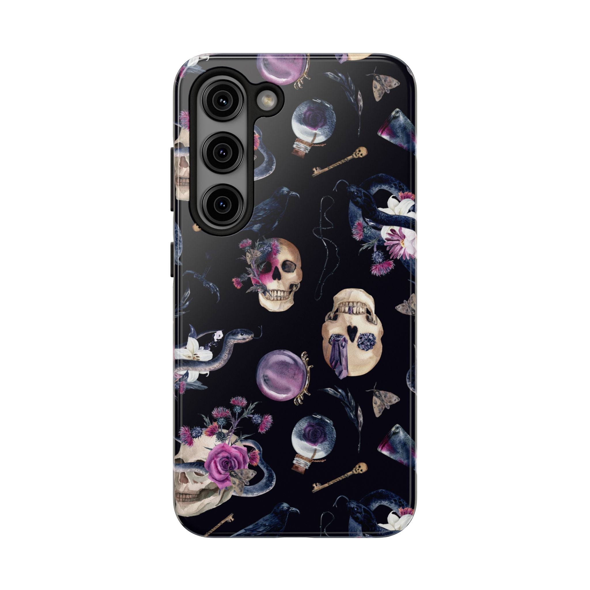 Gothic Witch Spells Phone Case (Apple & Android)