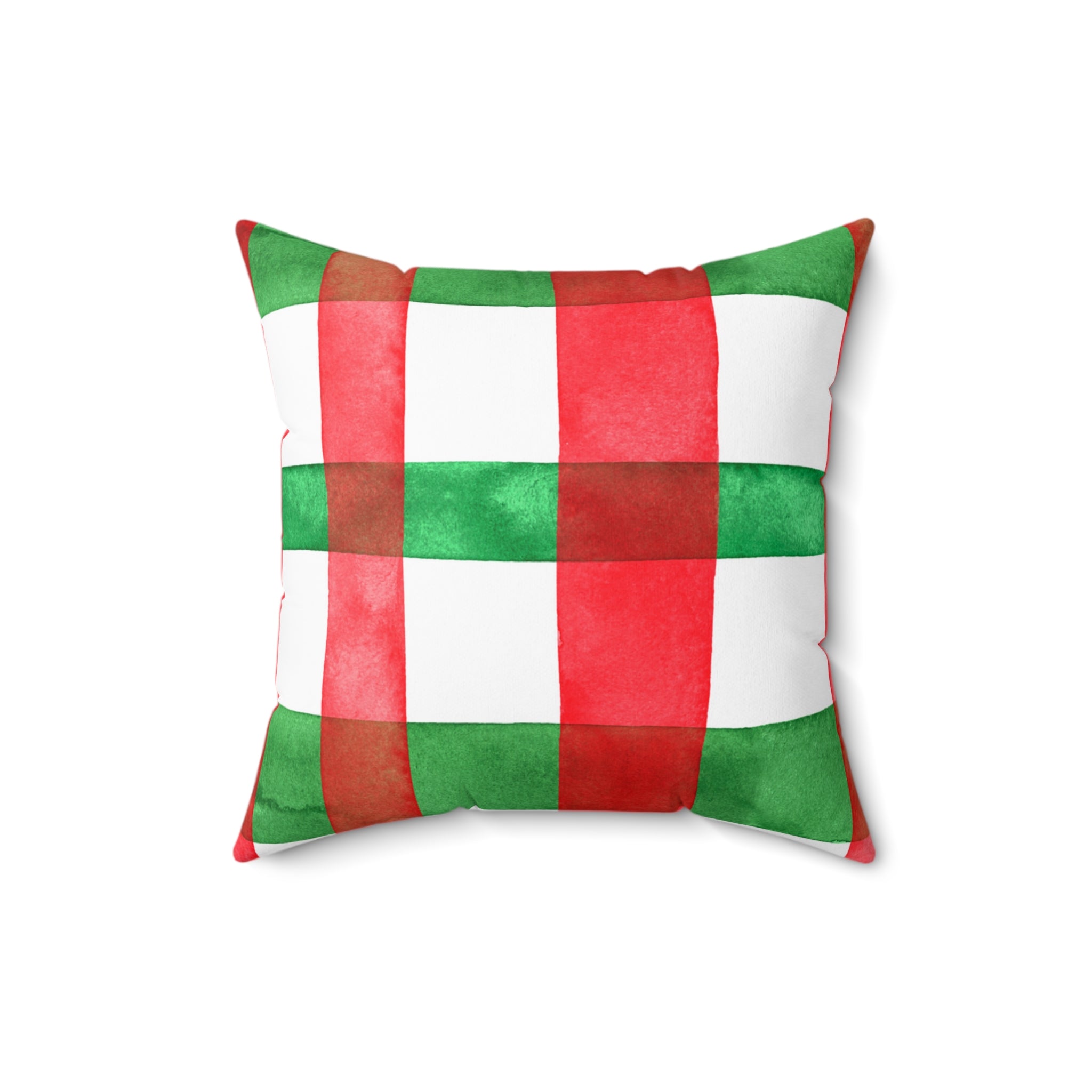 Wrapped Xmas Present Square Pillow