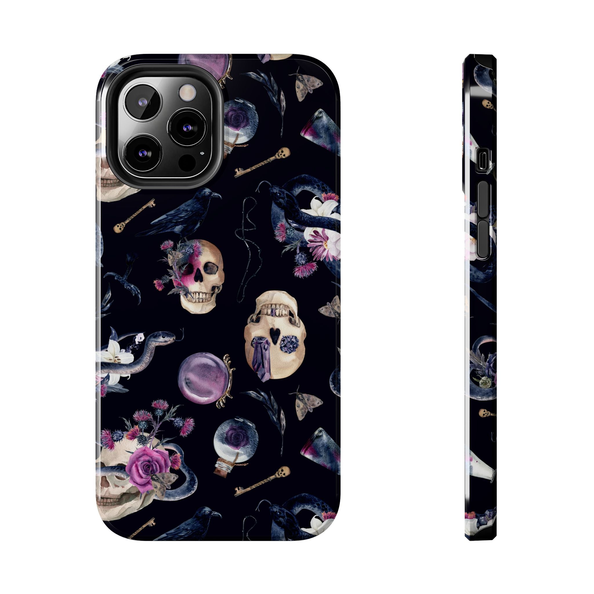 Gothic Witch Spells Phone Case (Apple & Android)