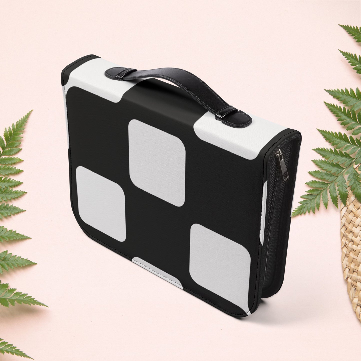 Geometric Black & White Book Cover