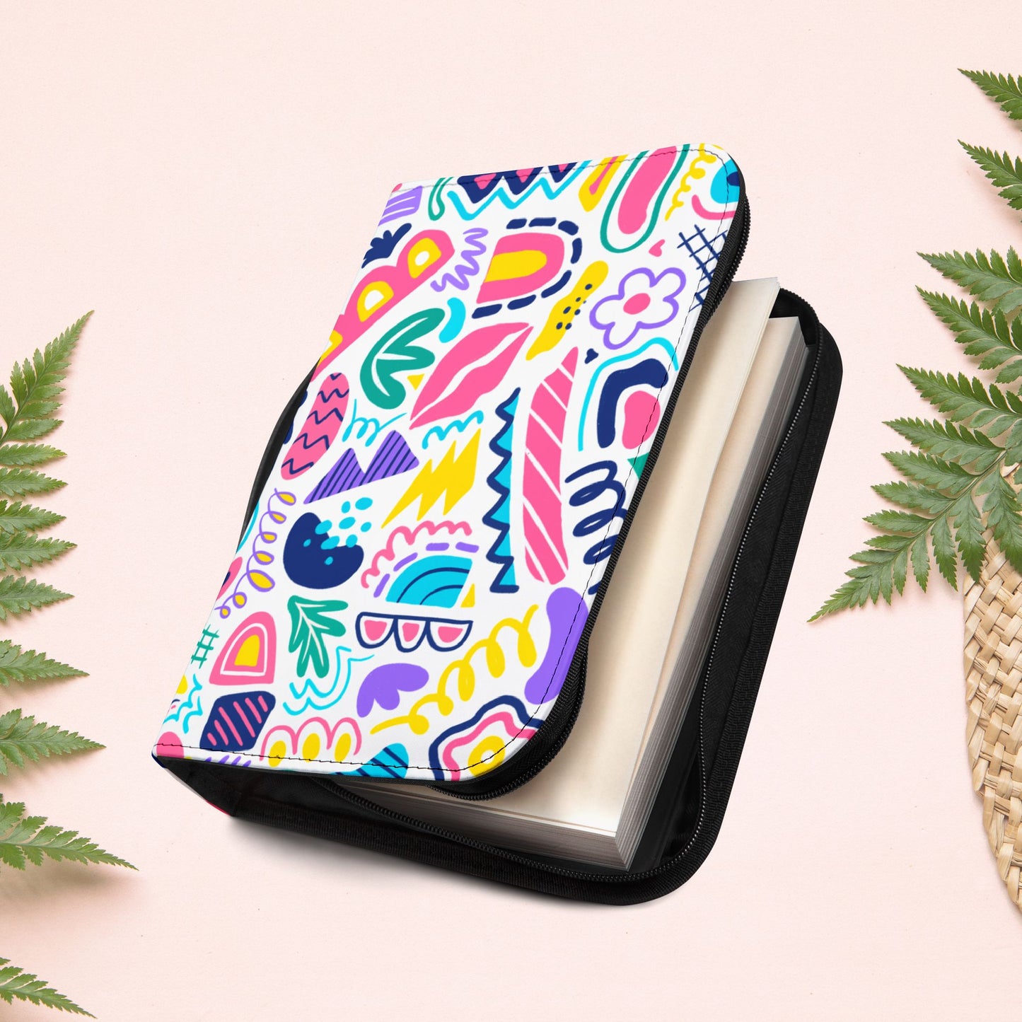 Bold & Busy Doodle Pattern Book Cover