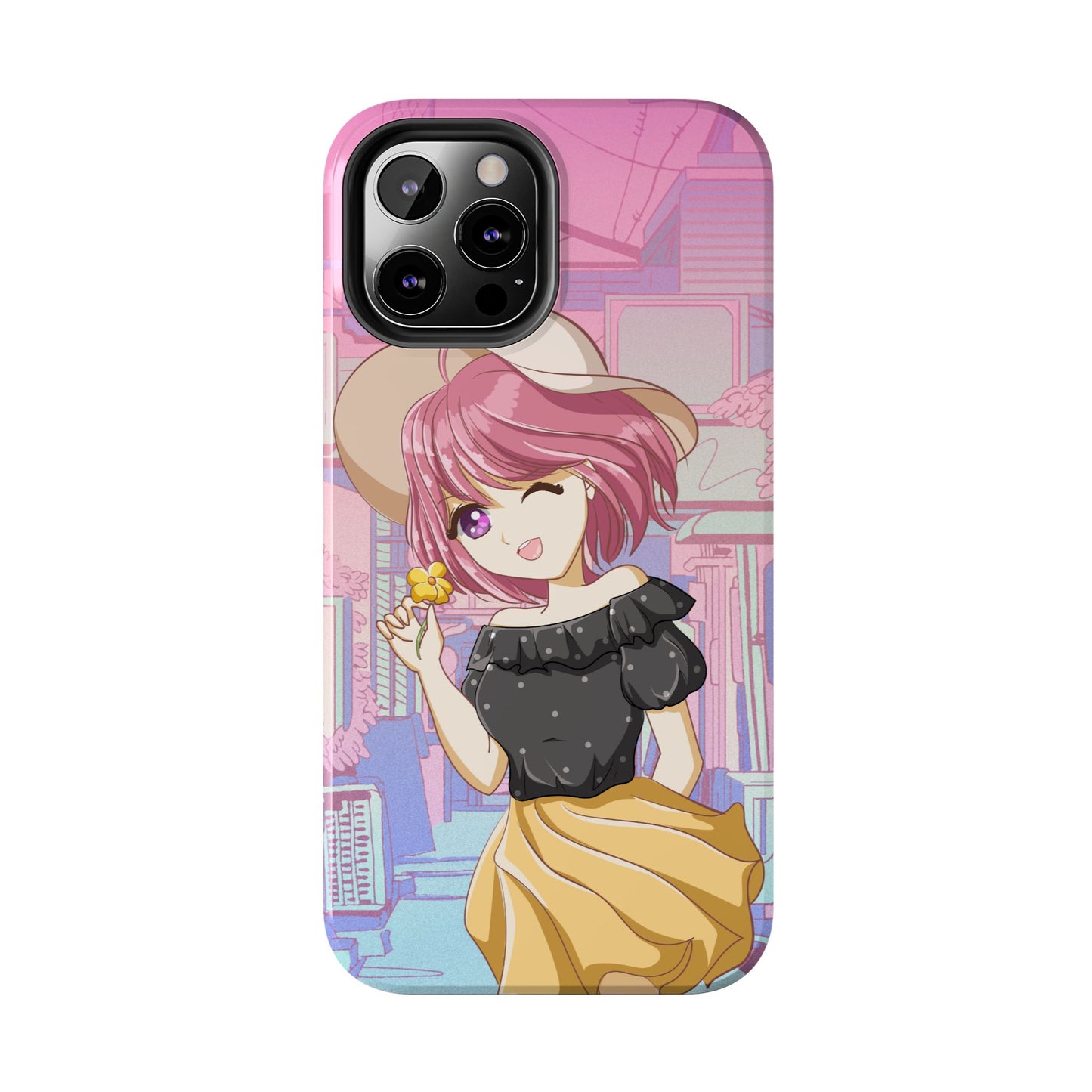 Anime Girl Phone Case (Apple & Android)