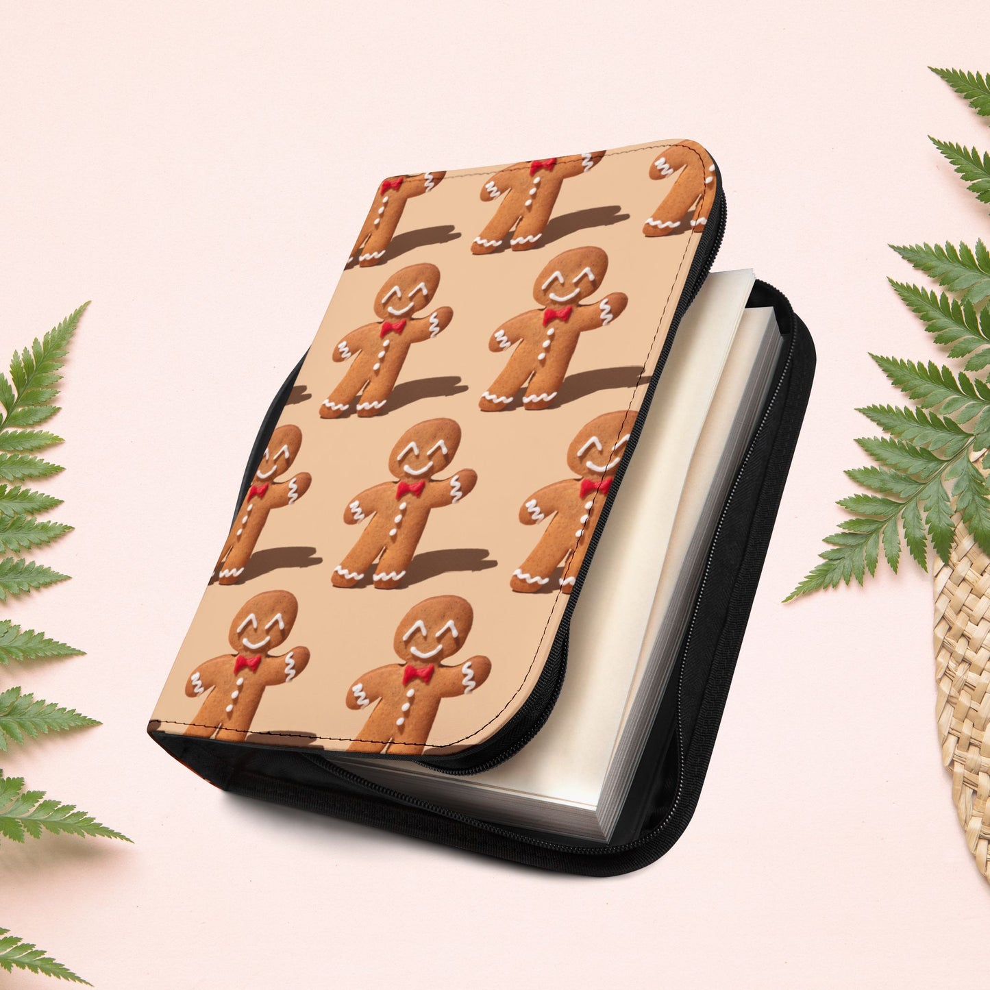 Cute Gingerbread Man Book Cover